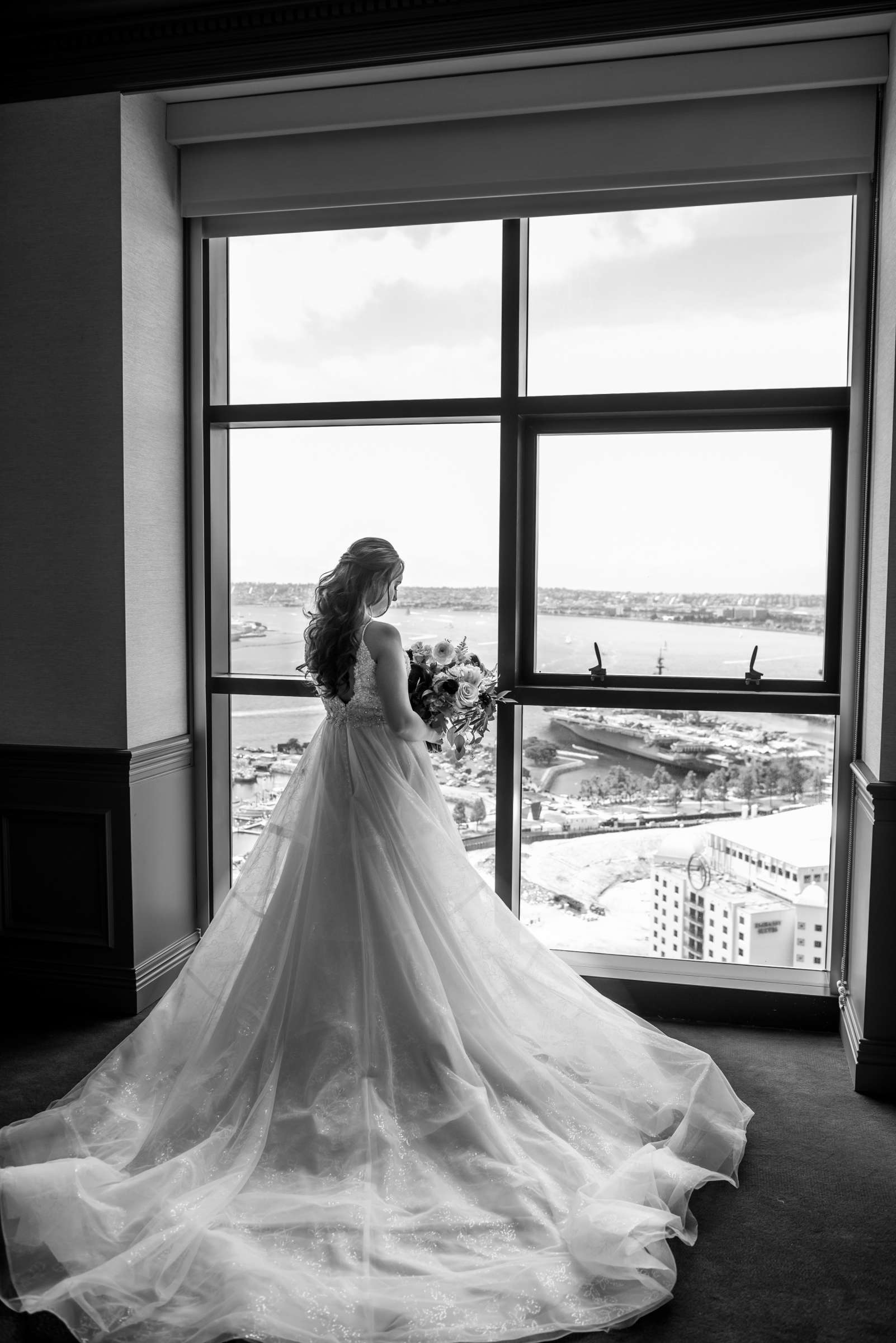 Manchester Grand Hyatt San Diego Wedding coordinated by First Comes Love Weddings & Events, Brittany and Chris Wedding Photo #5 by True Photography
