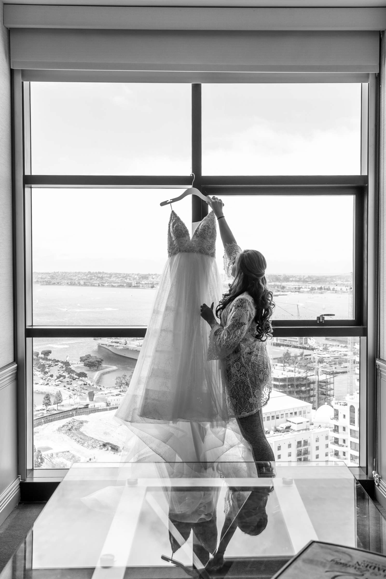 Manchester Grand Hyatt San Diego Wedding coordinated by First Comes Love Weddings & Events, Brittany and Chris Wedding Photo #15 by True Photography