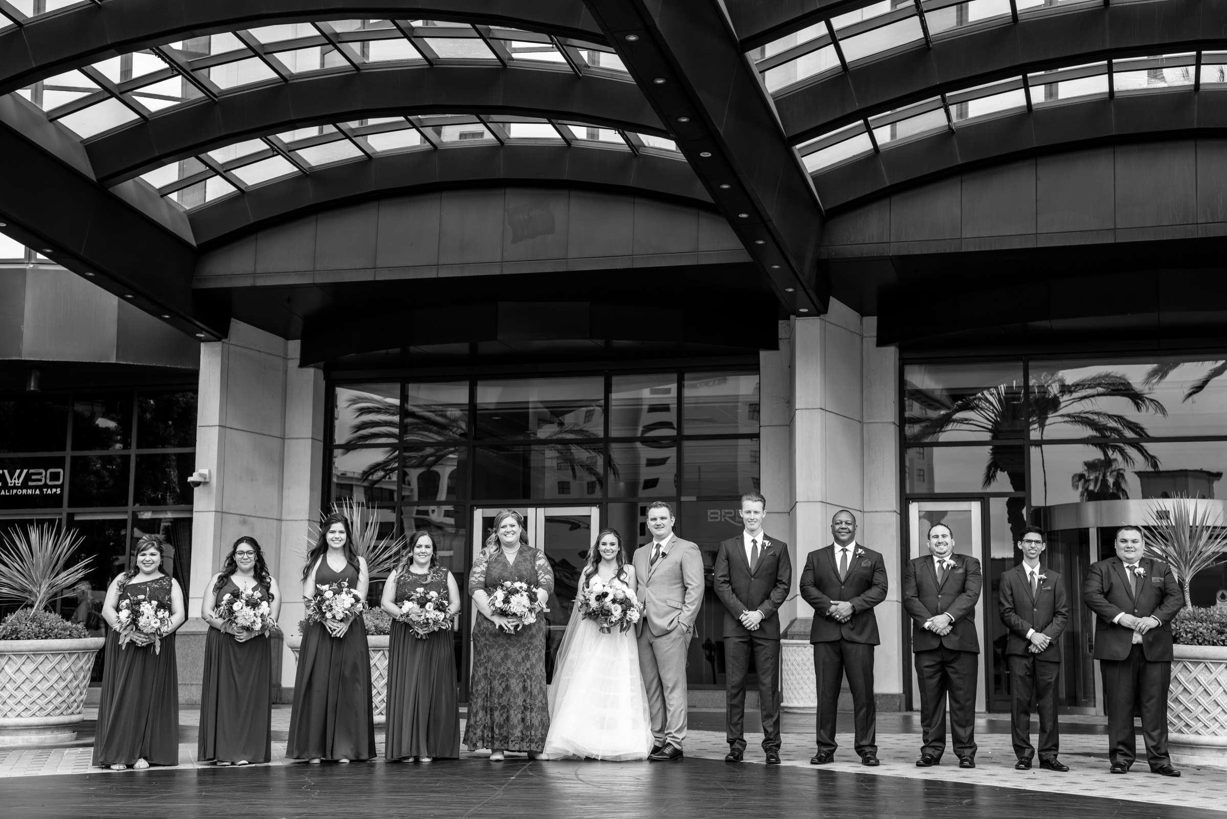 Manchester Grand Hyatt San Diego Wedding coordinated by First Comes Love Weddings & Events, Brittany and Chris Wedding Photo #84 by True Photography