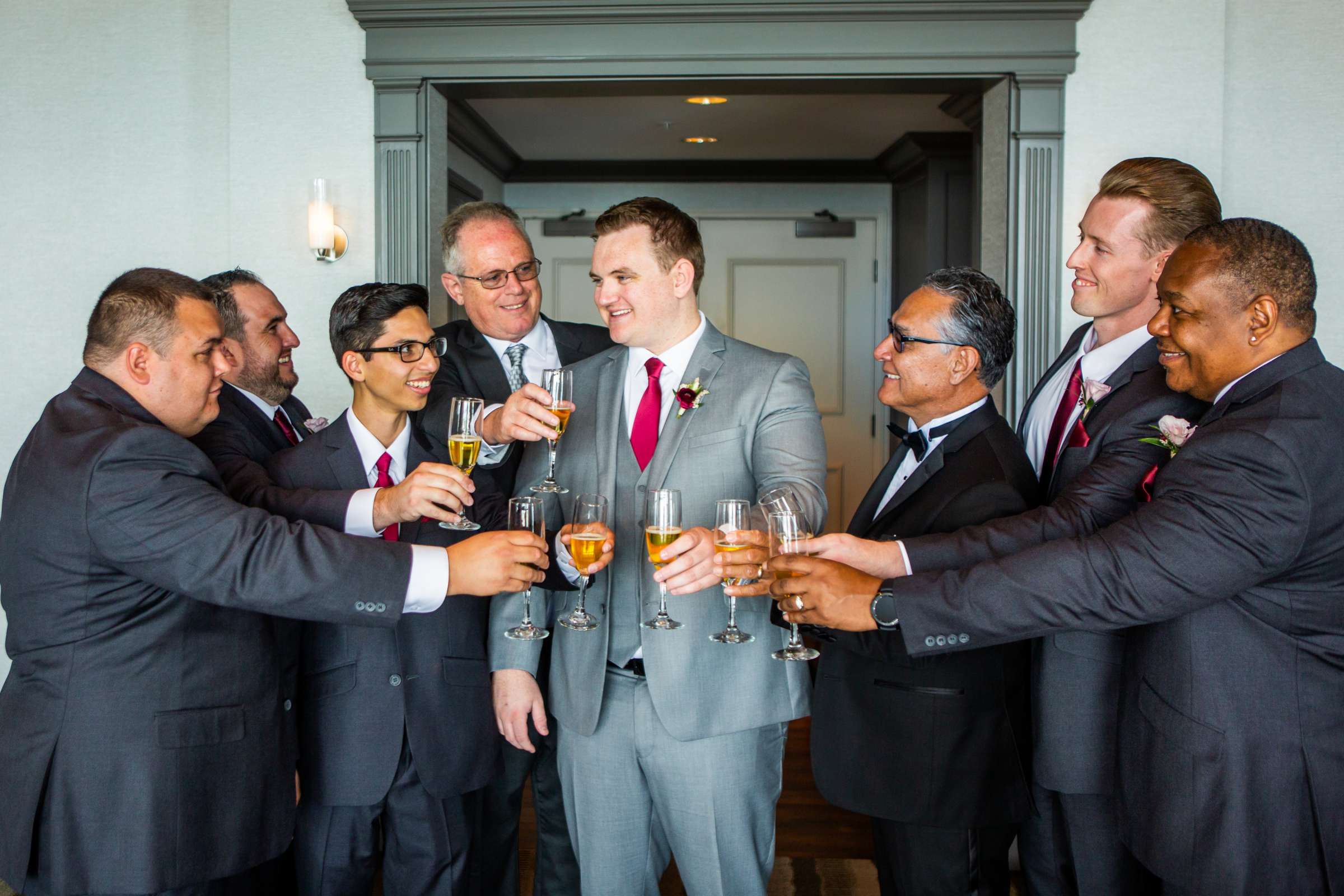 Manchester Grand Hyatt San Diego Wedding coordinated by First Comes Love Weddings & Events, Brittany and Chris Wedding Photo #35 by True Photography