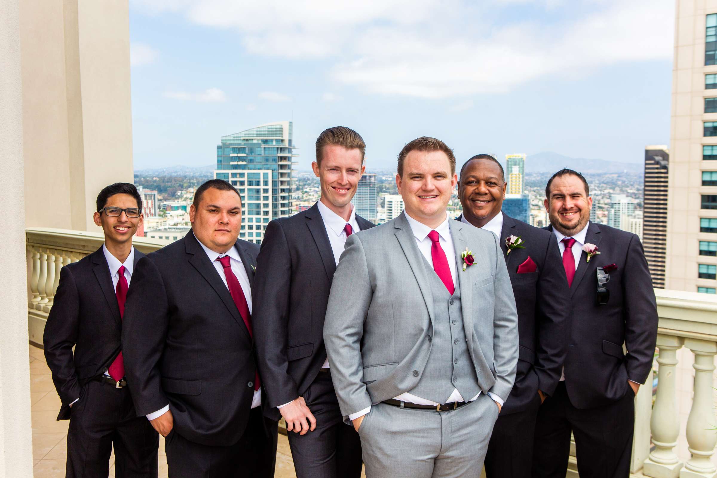 Manchester Grand Hyatt San Diego Wedding coordinated by First Comes Love Weddings & Events, Brittany and Chris Wedding Photo #41 by True Photography
