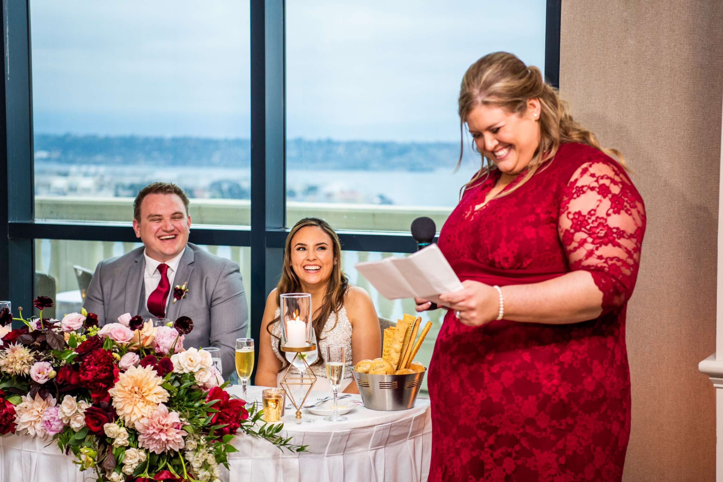 Manchester Grand Hyatt San Diego Wedding coordinated by First Comes Love Weddings & Events, Brittany and Chris Wedding Photo #121 by True Photography