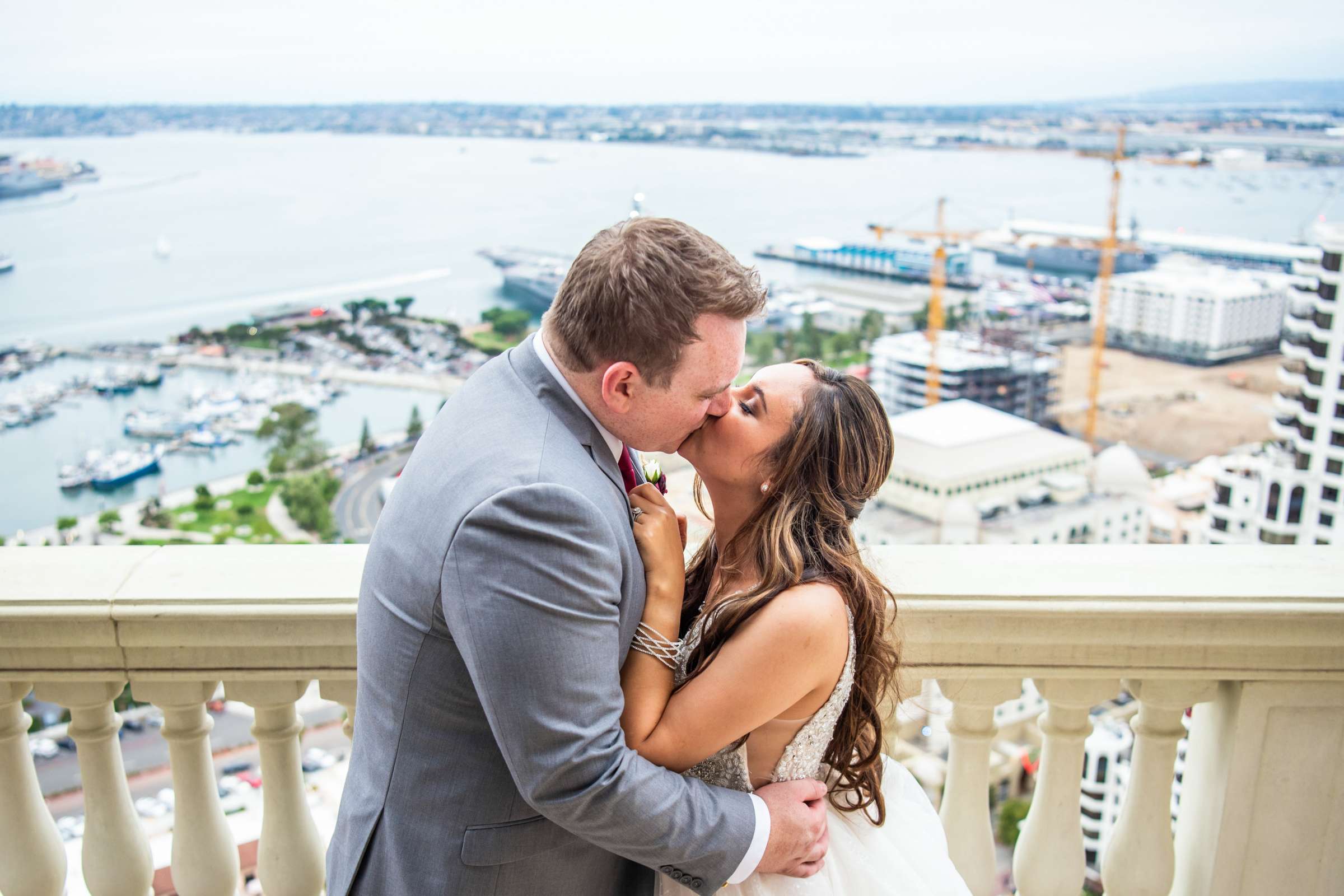 Manchester Grand Hyatt San Diego Wedding coordinated by First Comes Love Weddings & Events, Brittany and Chris Wedding Photo #144 by True Photography