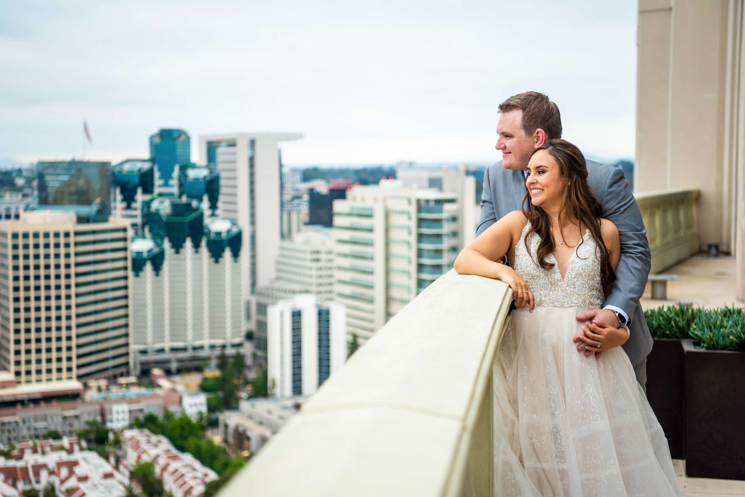 Manchester Grand Hyatt San Diego Wedding coordinated by First Comes Love Weddings & Events, Brittany and Chris Wedding Photo #147 by True Photography
