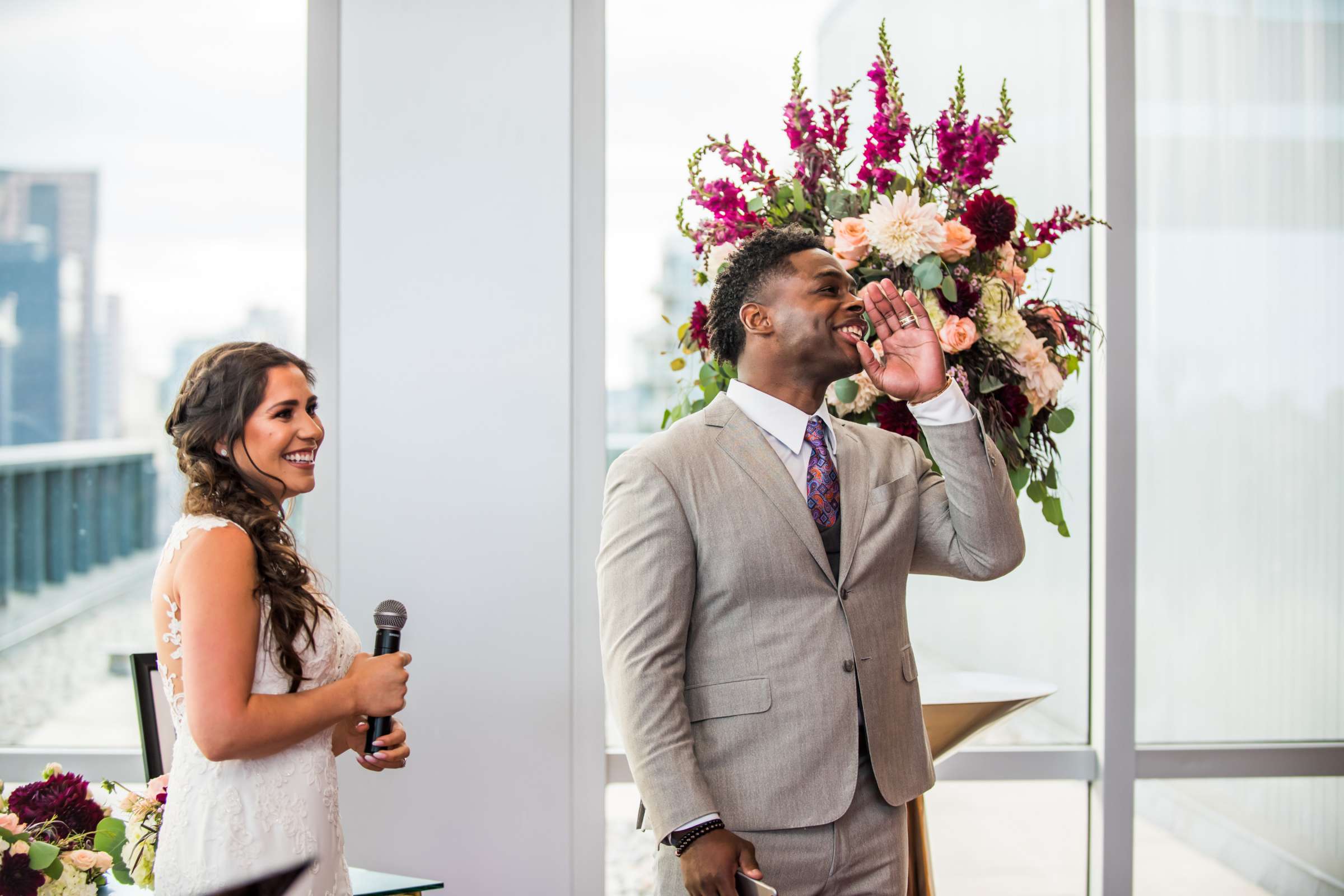The Ultimate Skybox Wedding, Amber and Donald Wedding Photo #64 by True Photography