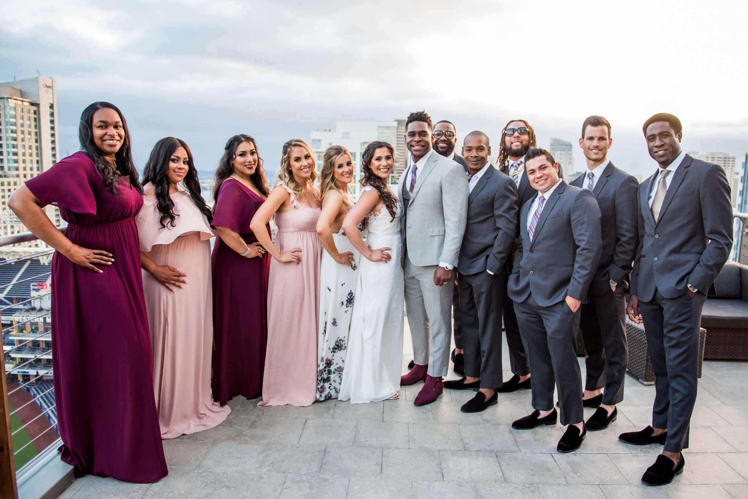 Ultimate Skybox Wedding, Amber and Donald Wedding Photo #75 by True Photography