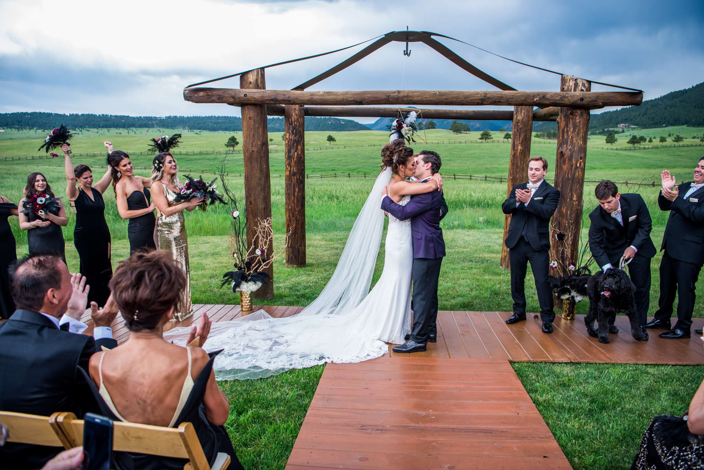 Spruce Mountain Wedding coordinated by A Touch Of Bliss, Jill and Jeff Wedding Photo #84 by True Photography