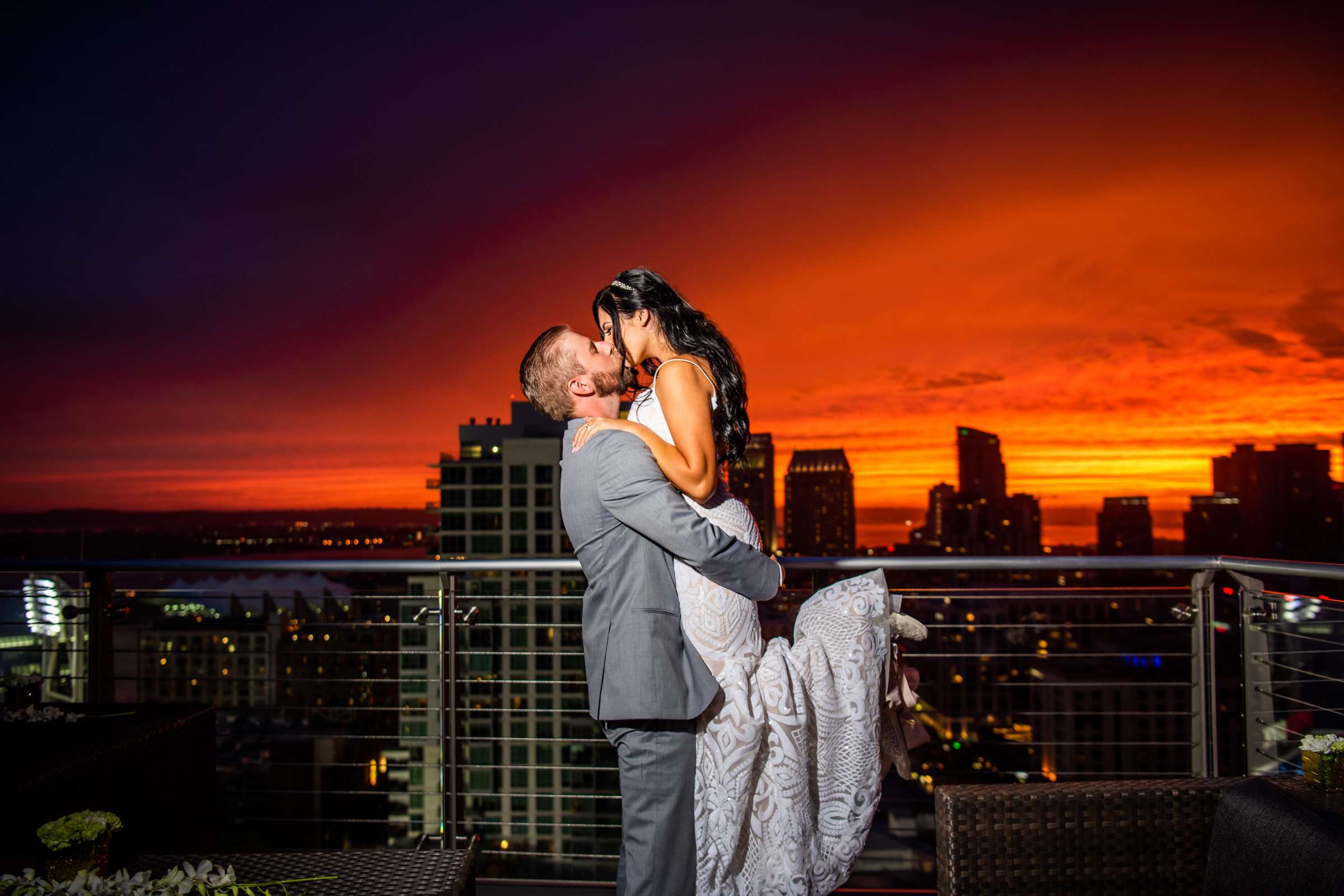 The Ultimate Skybox Wedding, Crimson and Matthew Wedding Photo #1 by True Photography