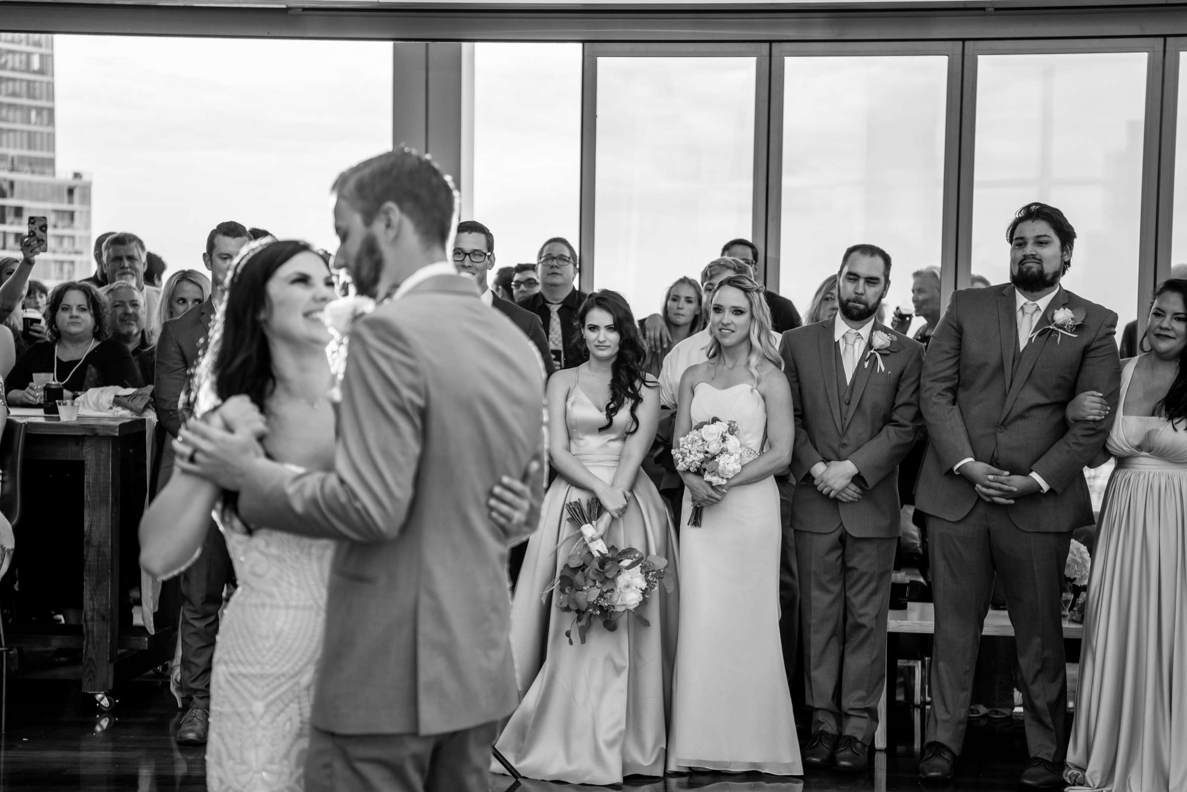 The Ultimate Skybox Wedding, Crimson and Matthew Wedding Photo #143 by True Photography