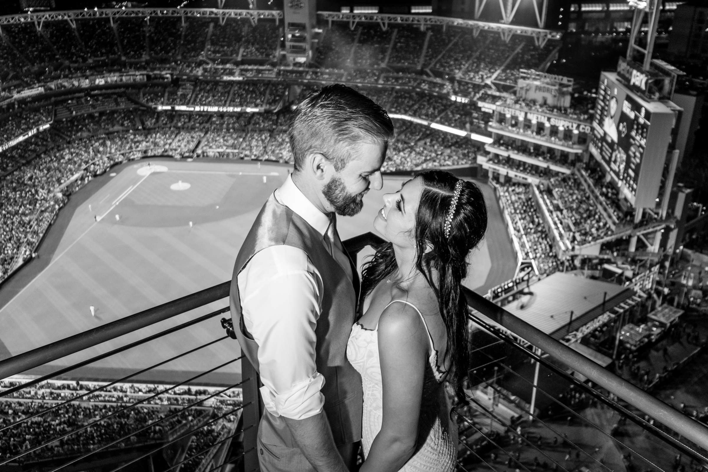 The Ultimate Skybox Wedding, Crimson and Matthew Wedding Photo #173 by True Photography