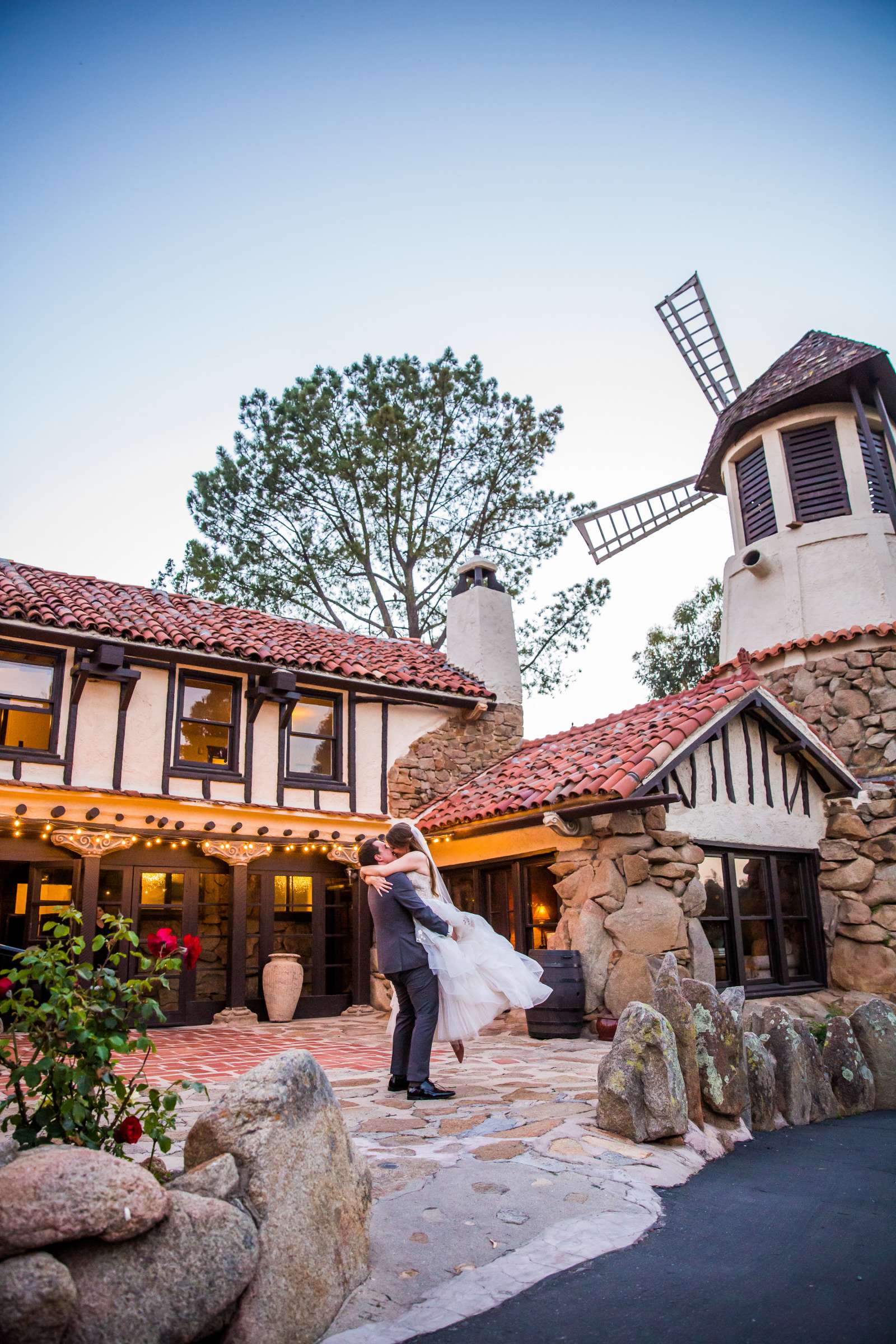 Classical moment at Mt Woodson Castle Wedding coordinated by Personal Touch Dining, Nicole and Noah Wedding Photo #4 by True Photography