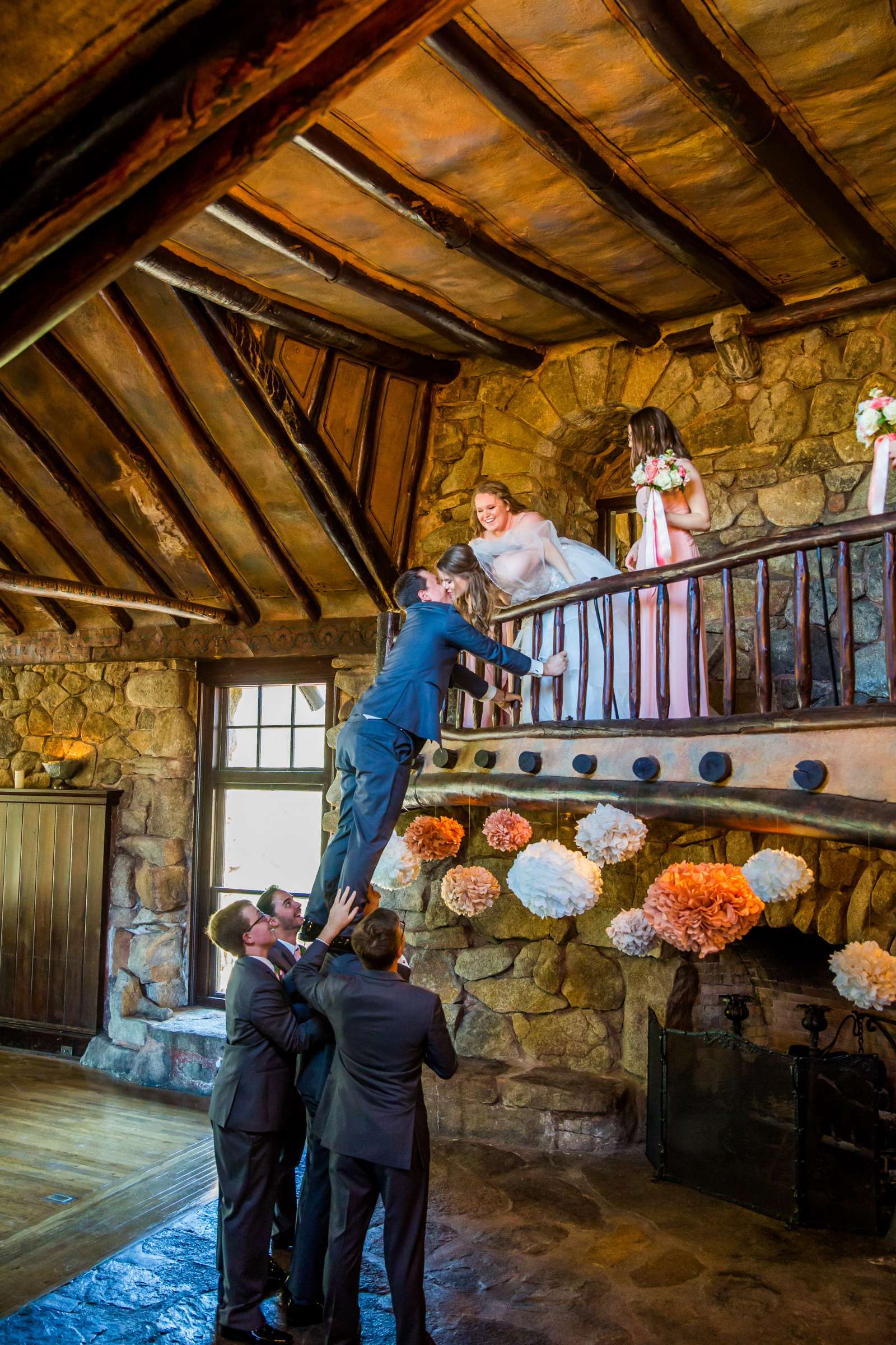 Mt Woodson Castle Wedding coordinated by Personal Touch Dining, Nicole and Noah Wedding Photo #9 by True Photography