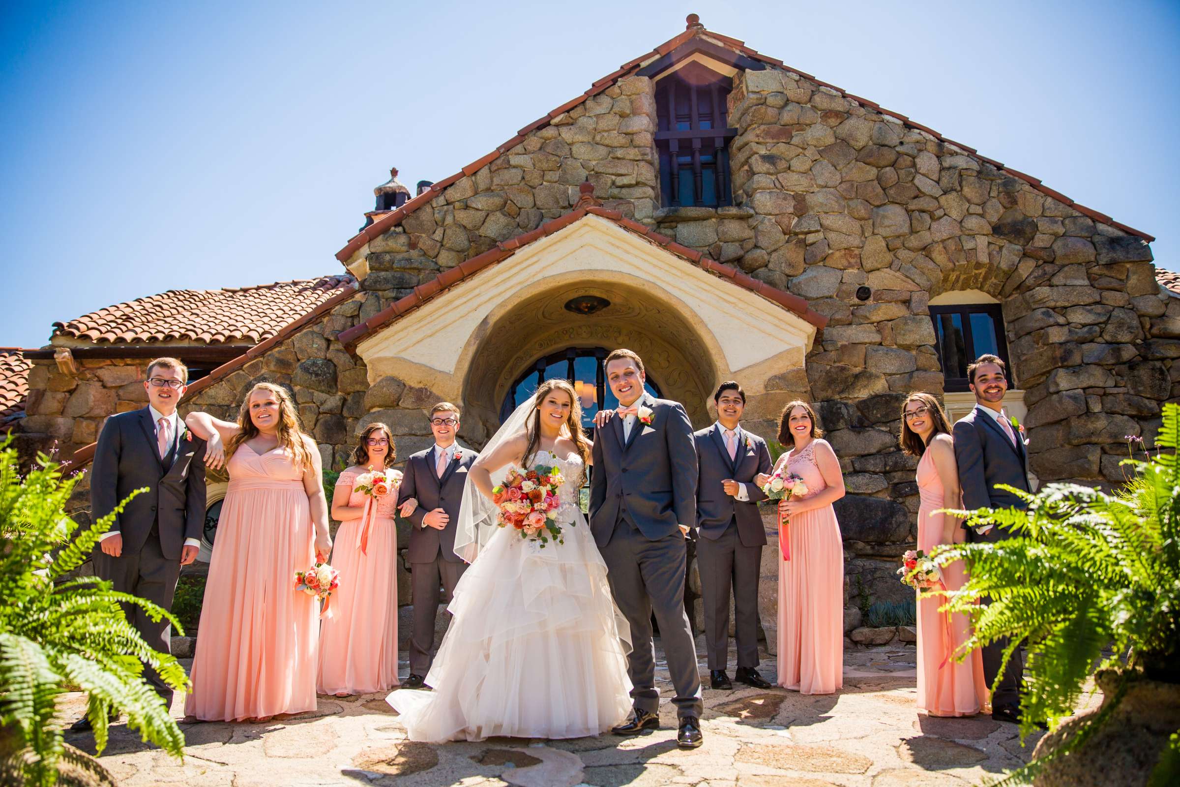 Mt Woodson Castle Wedding coordinated by Personal Touch Dining, Nicole and Noah Wedding Photo #56 by True Photography