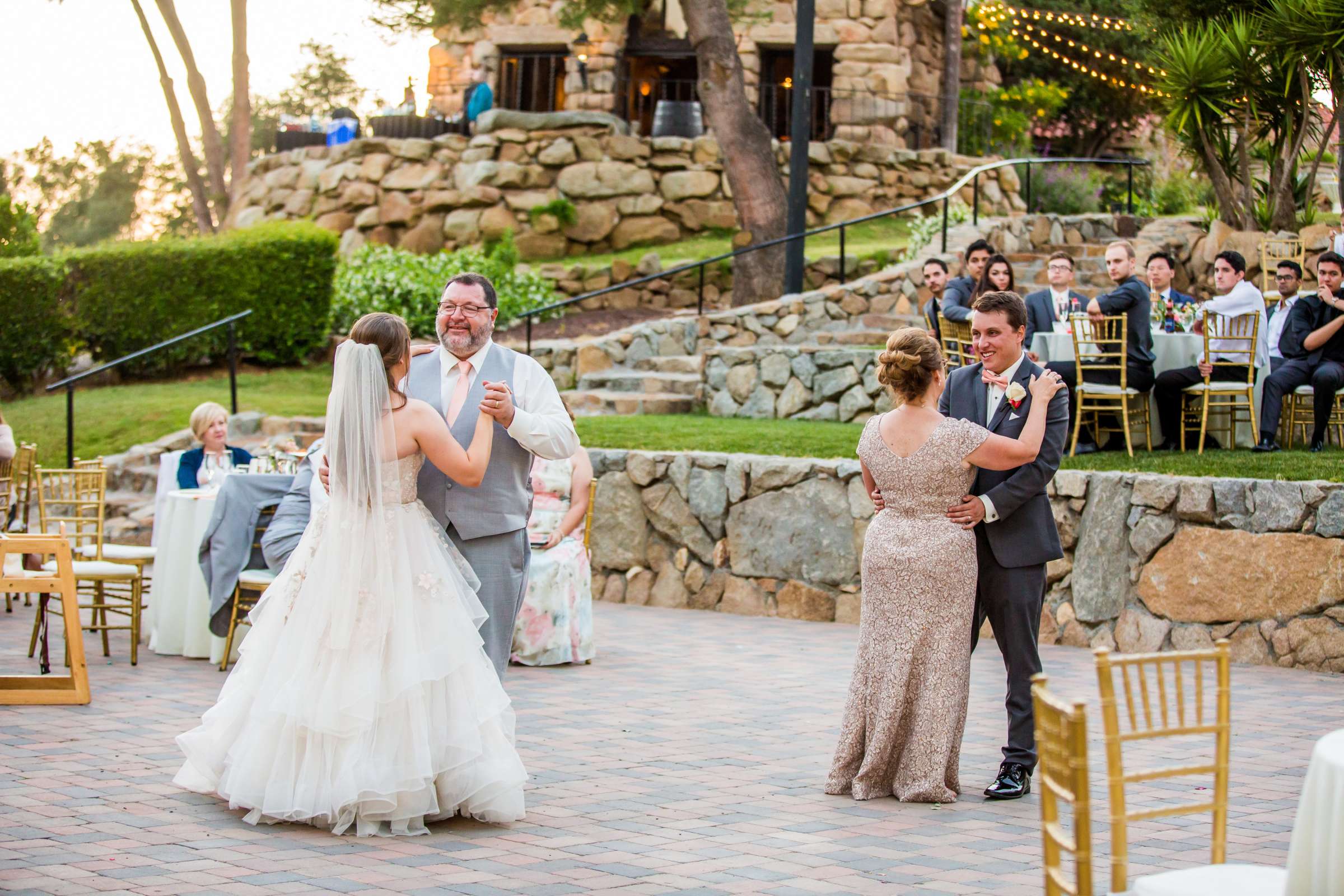 Mt Woodson Castle Wedding coordinated by Personal Touch Dining, Nicole and Noah Wedding Photo #130 by True Photography