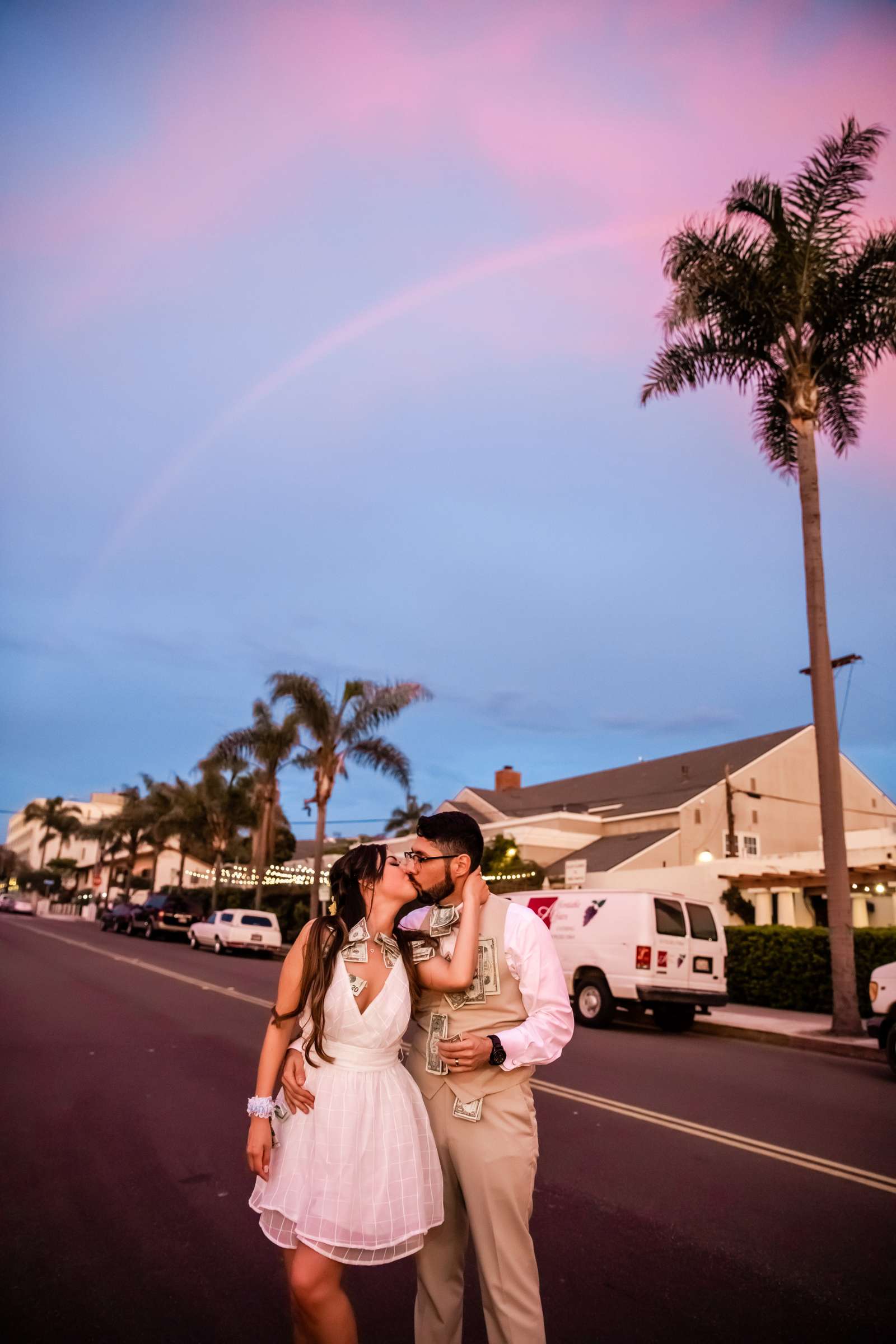 La Jolla Woman's Club Wedding coordinated by Here Is To Love, Brigid and Raheem Wedding Photo #11 by True Photography