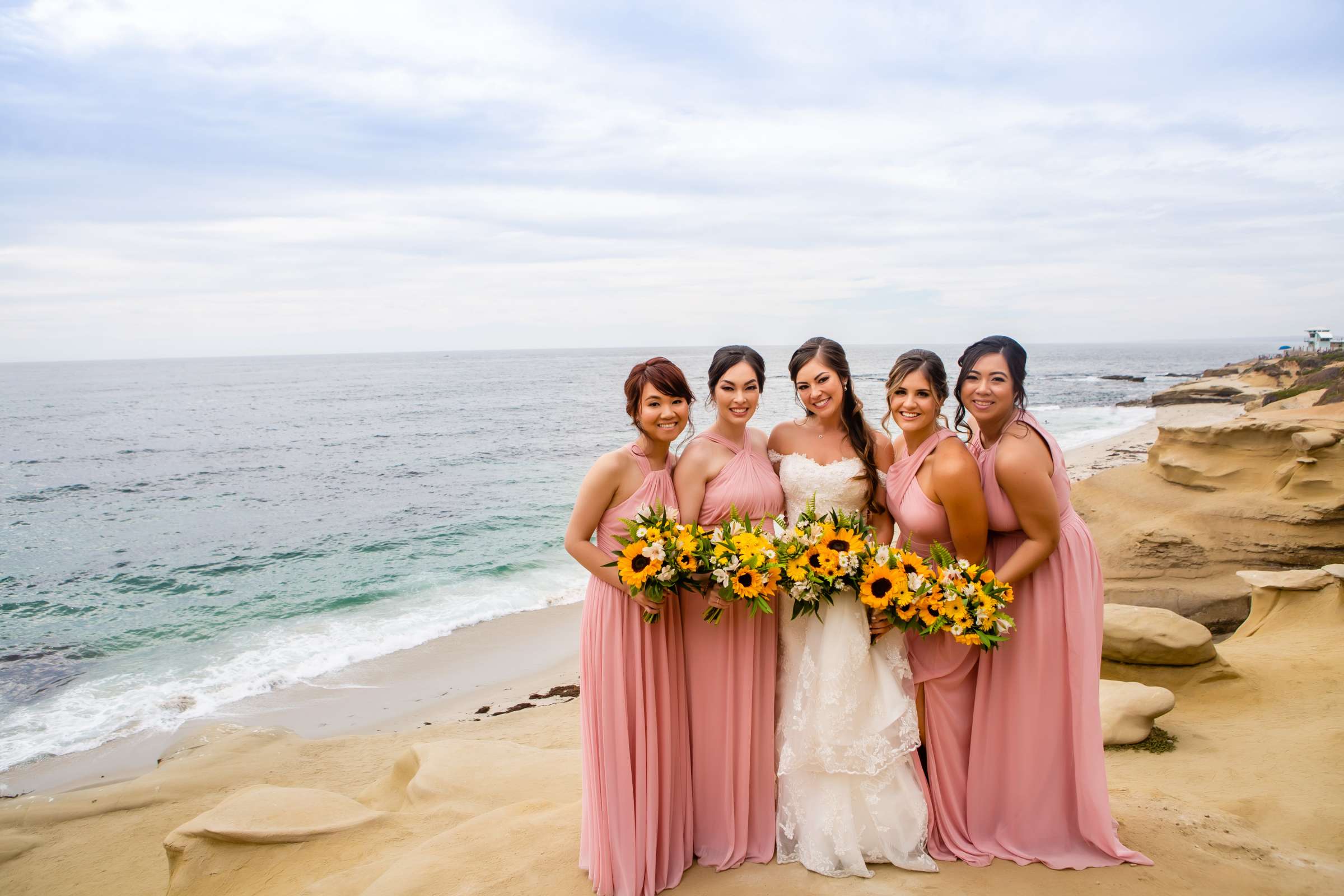 La Jolla Woman's Club Wedding coordinated by Here Is To Love, Brigid and Raheem Wedding Photo #110 by True Photography