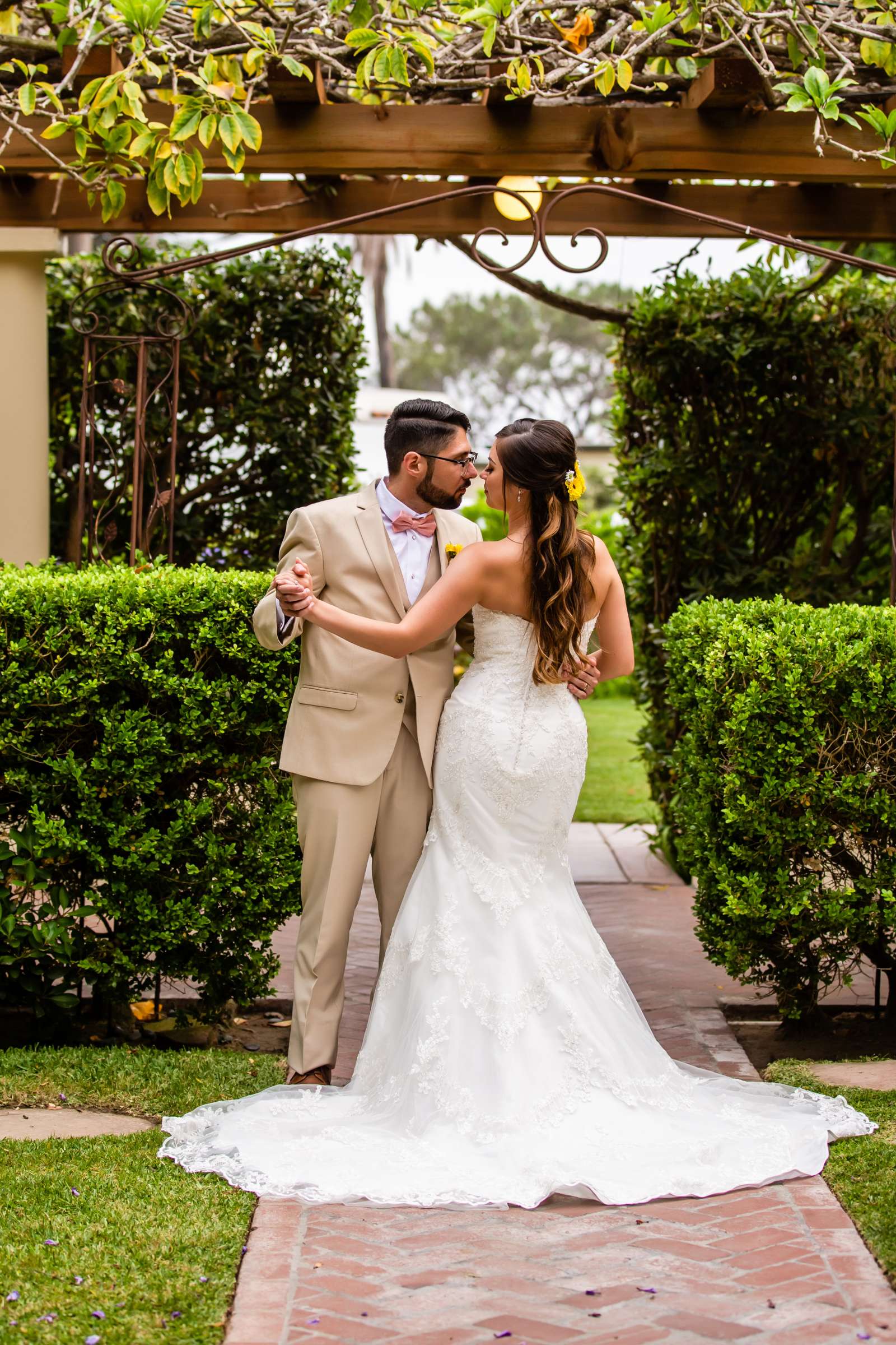 La Jolla Woman's Club Wedding coordinated by Here Is To Love, Brigid and Raheem Wedding Photo #114 by True Photography