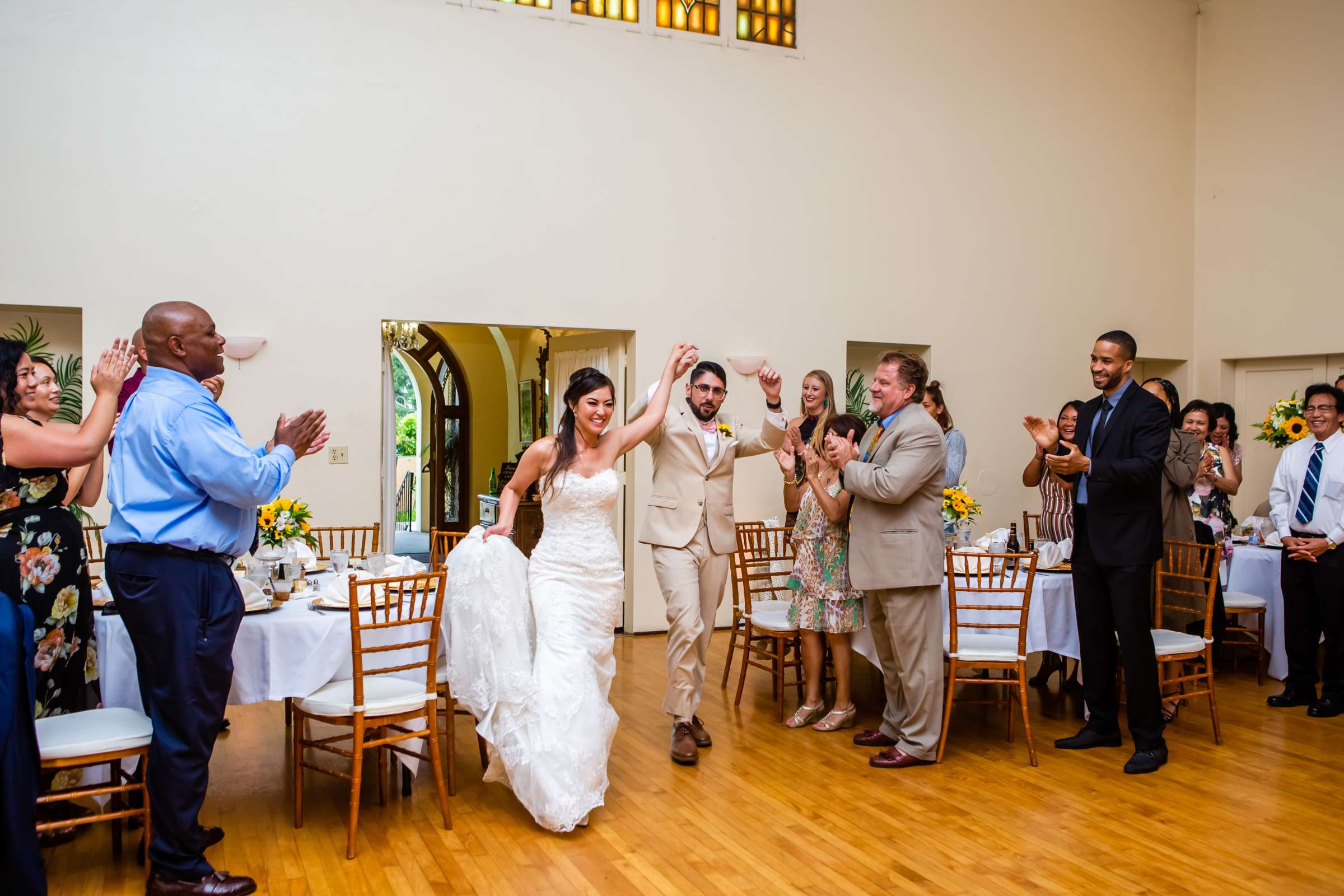 La Jolla Woman's Club Wedding coordinated by Here Is To Love, Brigid and Raheem Wedding Photo #120 by True Photography