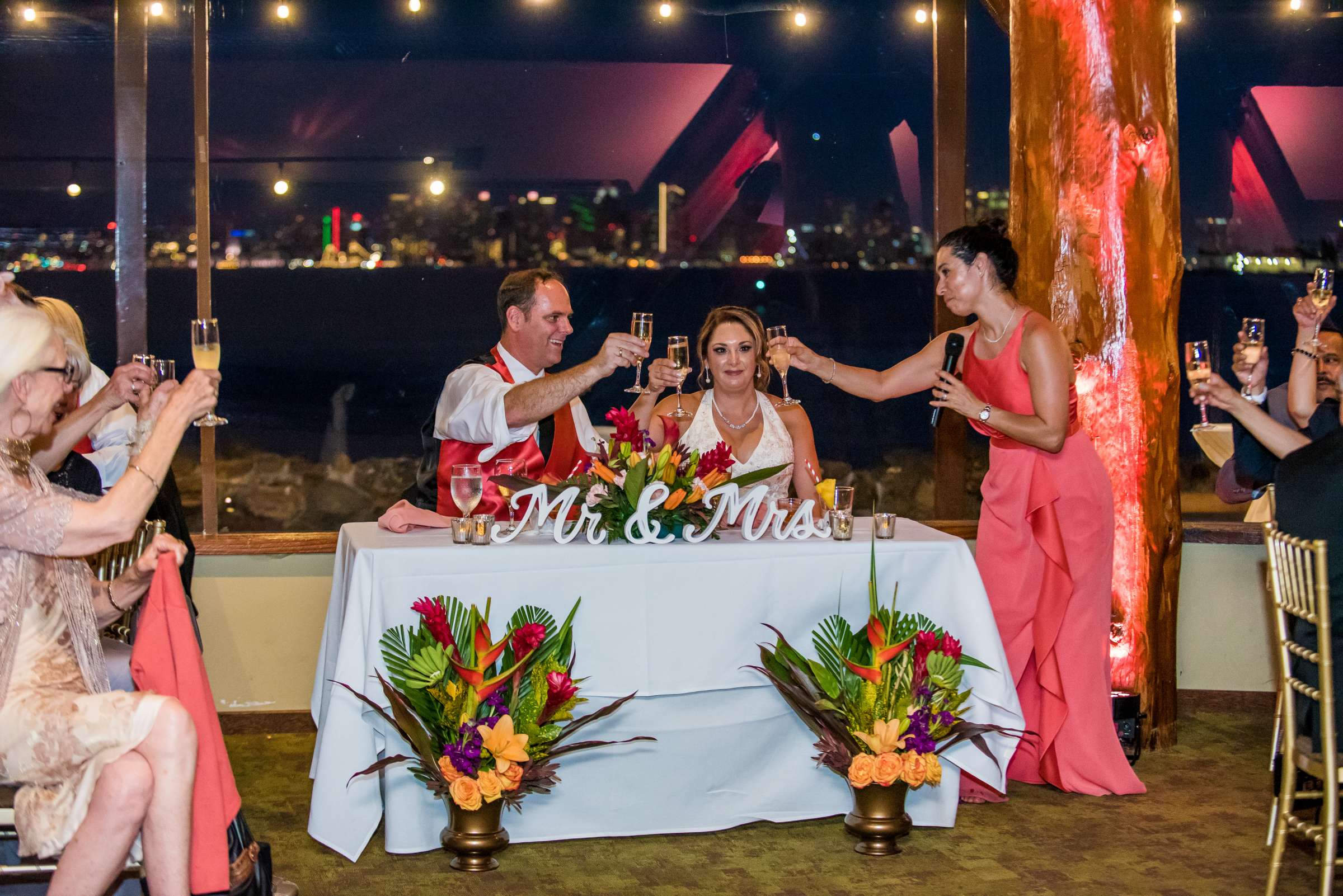 Bali Hai Wedding coordinated by Holly Kalkin Weddings, Dianne and Bob Wedding Photo #82 by True Photography