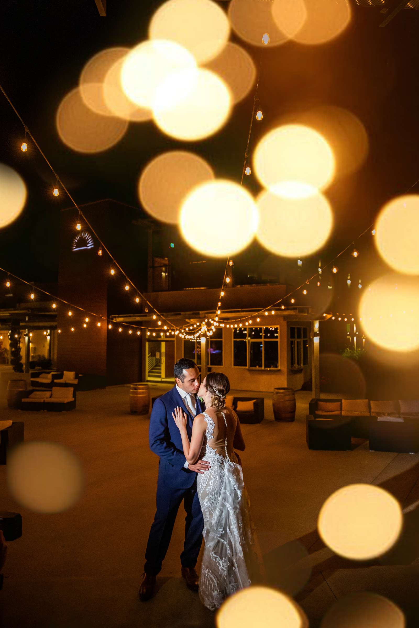 Night Shot at Callaway Vineyards & Winery Wedding coordinated by Michelle Garibay Events, Chelsea and Luis carlos Wedding Photo #147 by True Photography