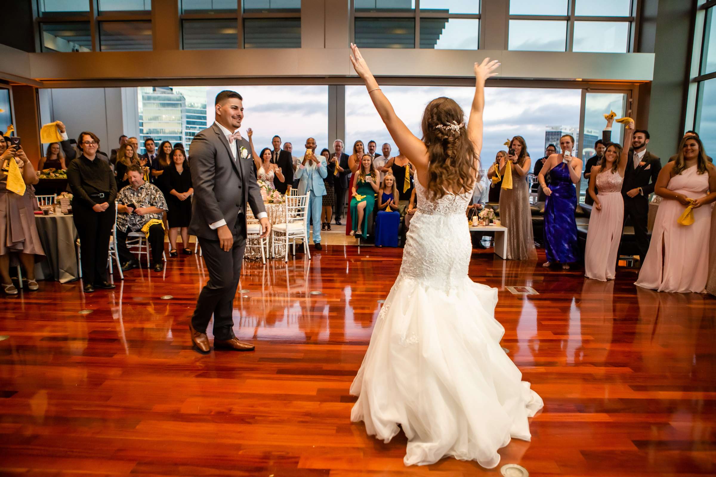 Ultimate Skybox Wedding, Abby and Joshua Wedding Photo #130 by True Photography