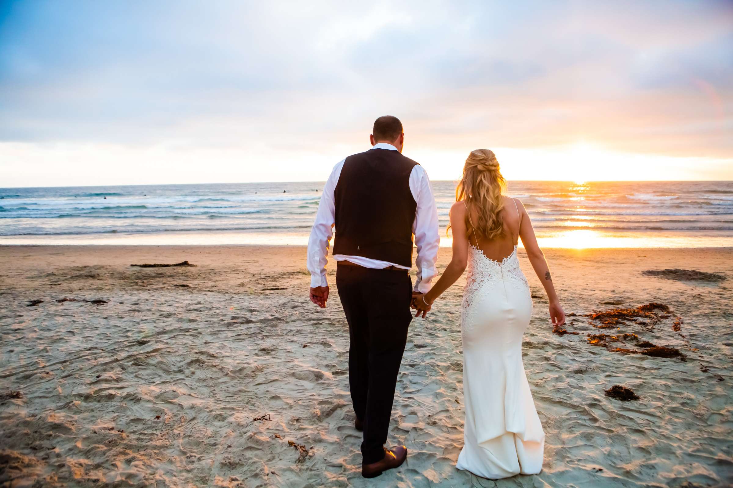 Scripps Seaside Forum Wedding coordinated by The Best Wedding For You, Jessica and Cameron Wedding Photo #4 by True Photography