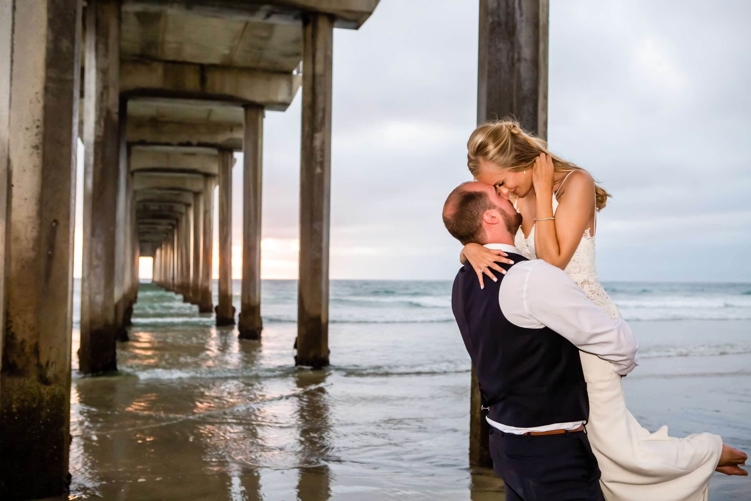 Scripps Seaside Forum Wedding coordinated by The Best Wedding For You, Jessica and Cameron Wedding Photo #20 by True Photography