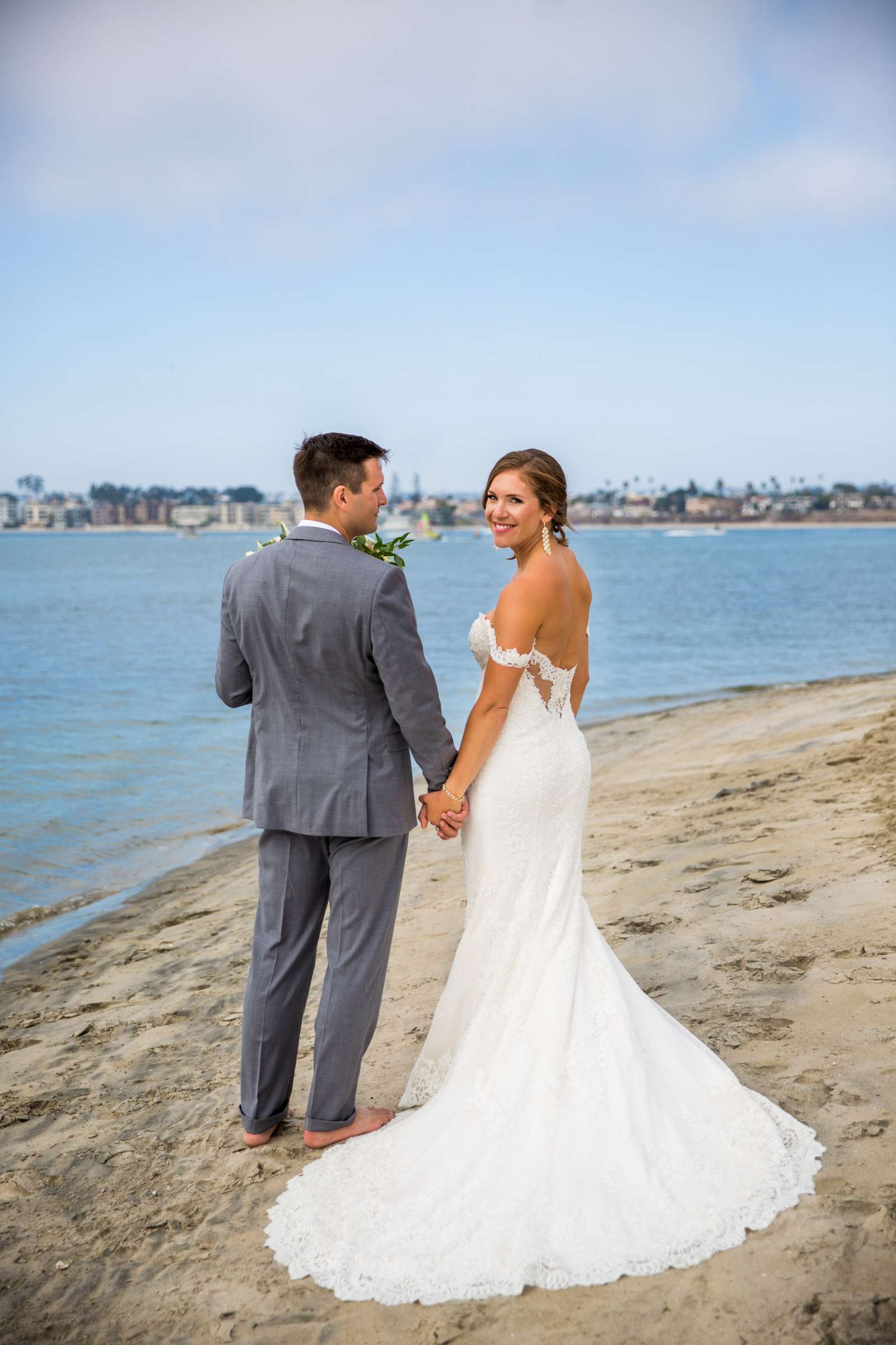 San Diego Rowing Club | The Garty Pavilion Wedding coordinated by Ivory + Stone Event Co., Emily and Tommy Wedding Photo #5 by True Photography