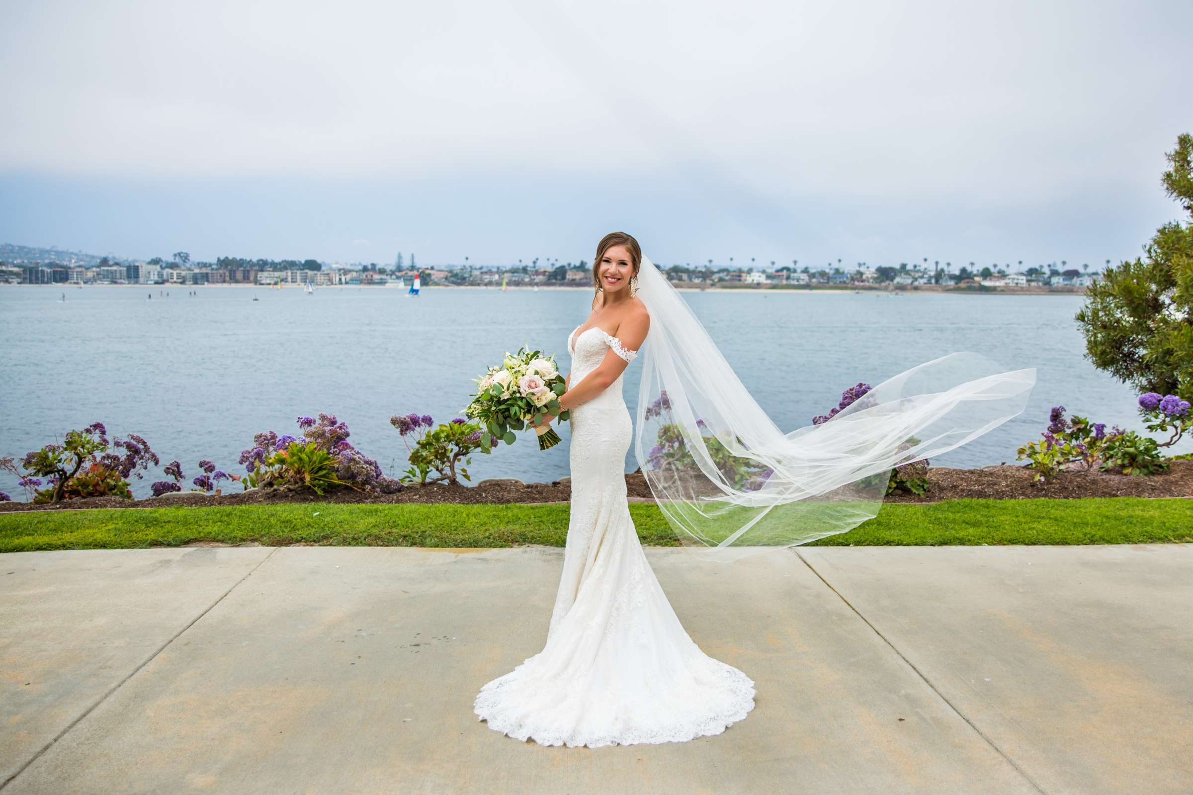 San Diego Rowing Club | The Garty Pavilion Wedding coordinated by Ivory + Stone Event Co., Emily and Tommy Wedding Photo #8 by True Photography