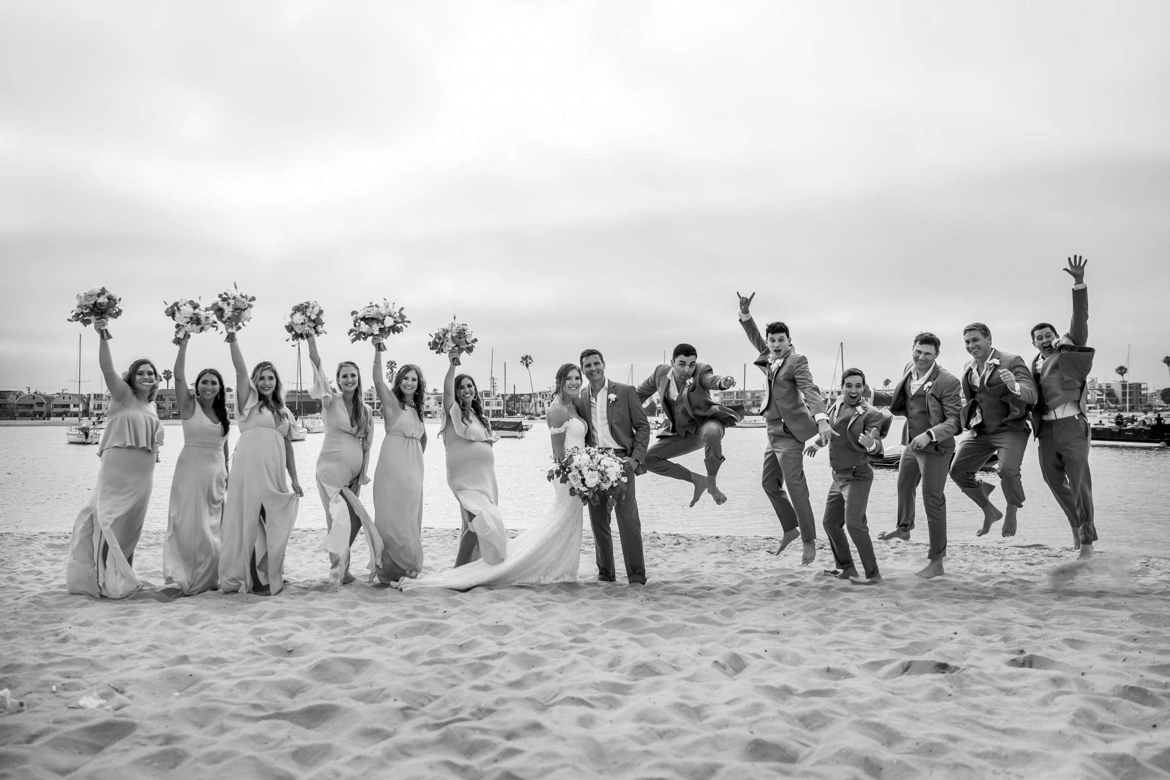 San Diego Rowing Club | The Garty Pavilion Wedding coordinated by Ivory + Stone Event Co., Emily and Tommy Wedding Photo #12 by True Photography