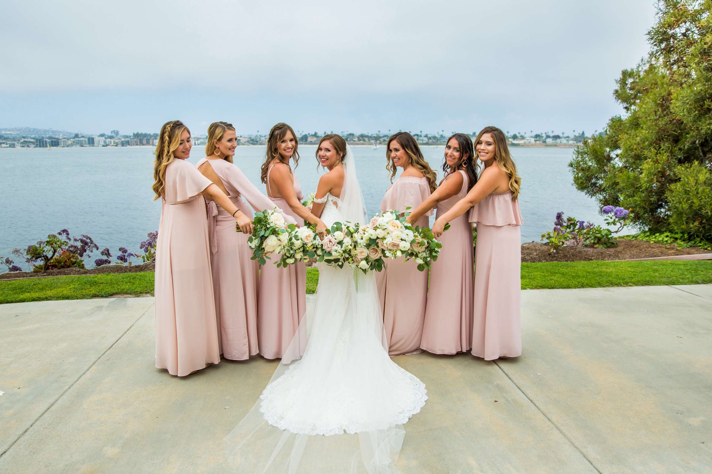 San Diego Rowing Club | The Garty Pavilion Wedding coordinated by Ivory + Stone Event Co., Emily and Tommy Wedding Photo #18 by True Photography