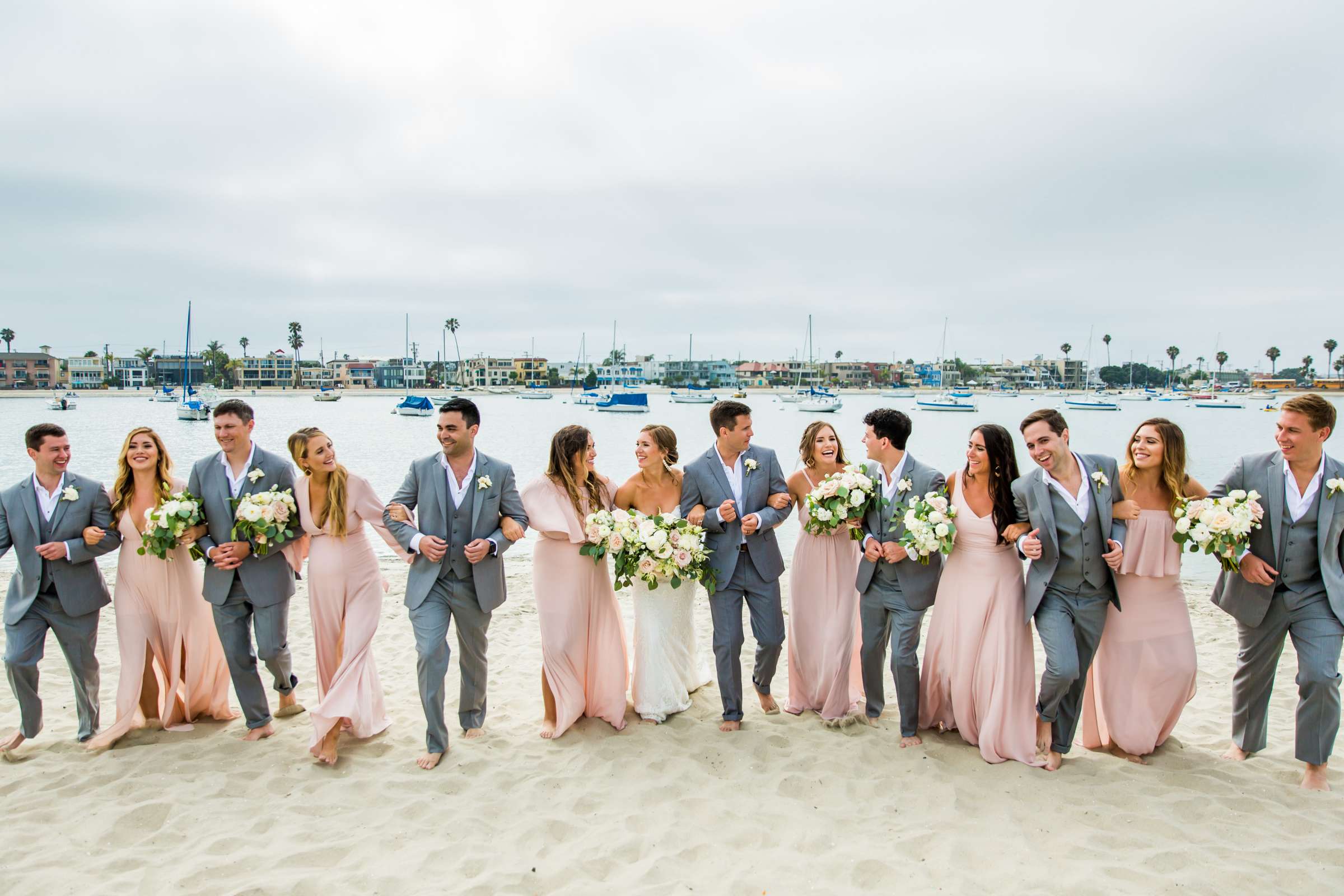 San Diego Rowing Club | The Garty Pavilion Wedding coordinated by Ivory + Stone Event Co., Emily and Tommy Wedding Photo #35 by True Photography