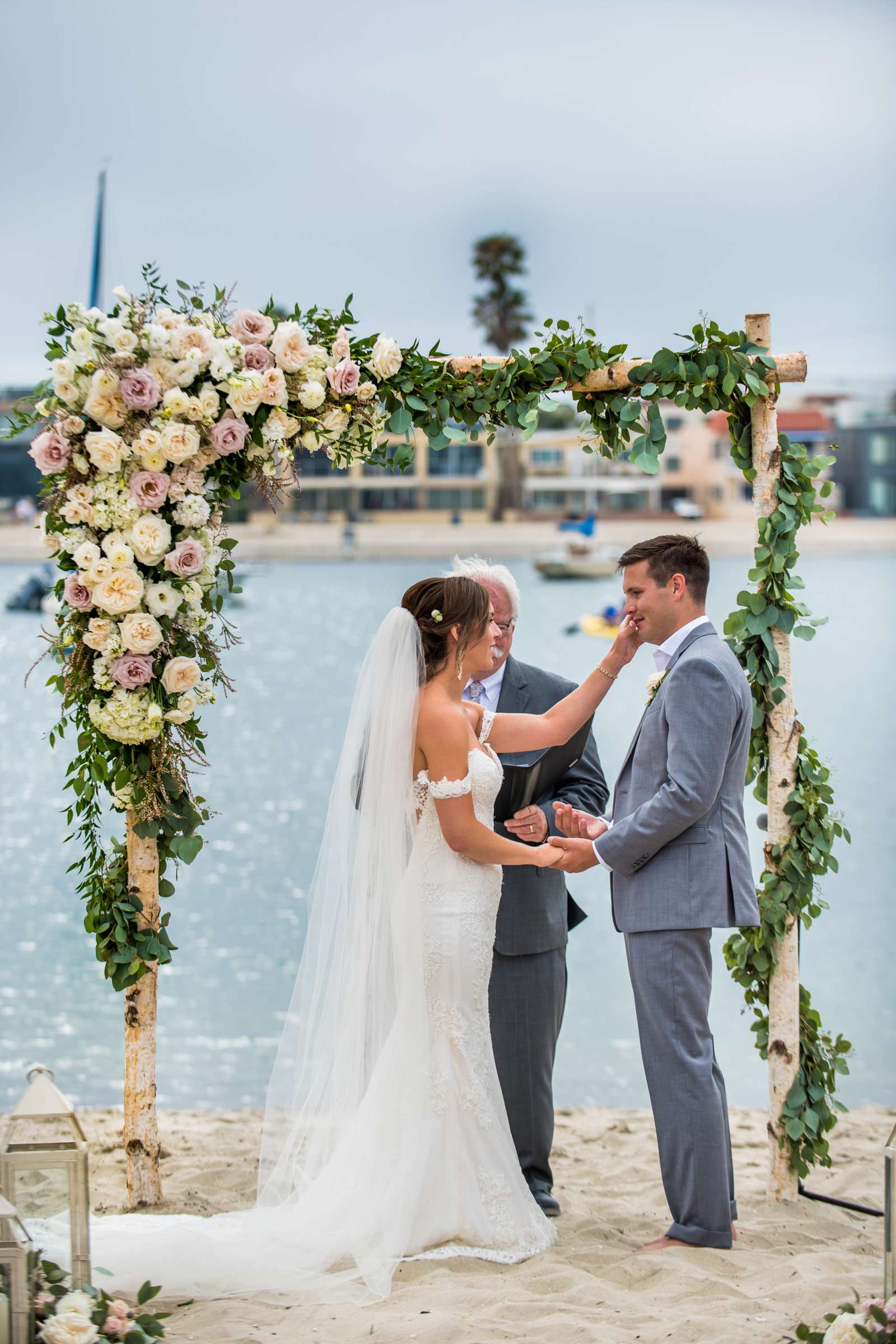 San Diego Rowing Club | The Garty Pavilion Wedding coordinated by Ivory + Stone Event Co., Emily and Tommy Wedding Photo #61 by True Photography