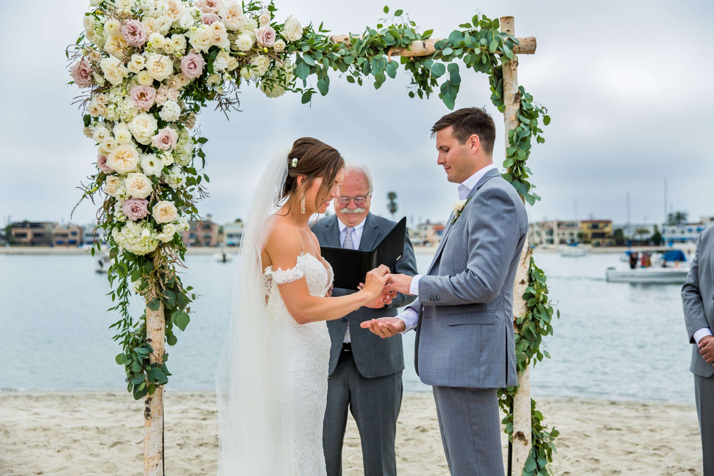 San Diego Rowing Club | The Garty Pavilion Wedding coordinated by Ivory + Stone Event Co., Emily and Tommy Wedding Photo #67 by True Photography