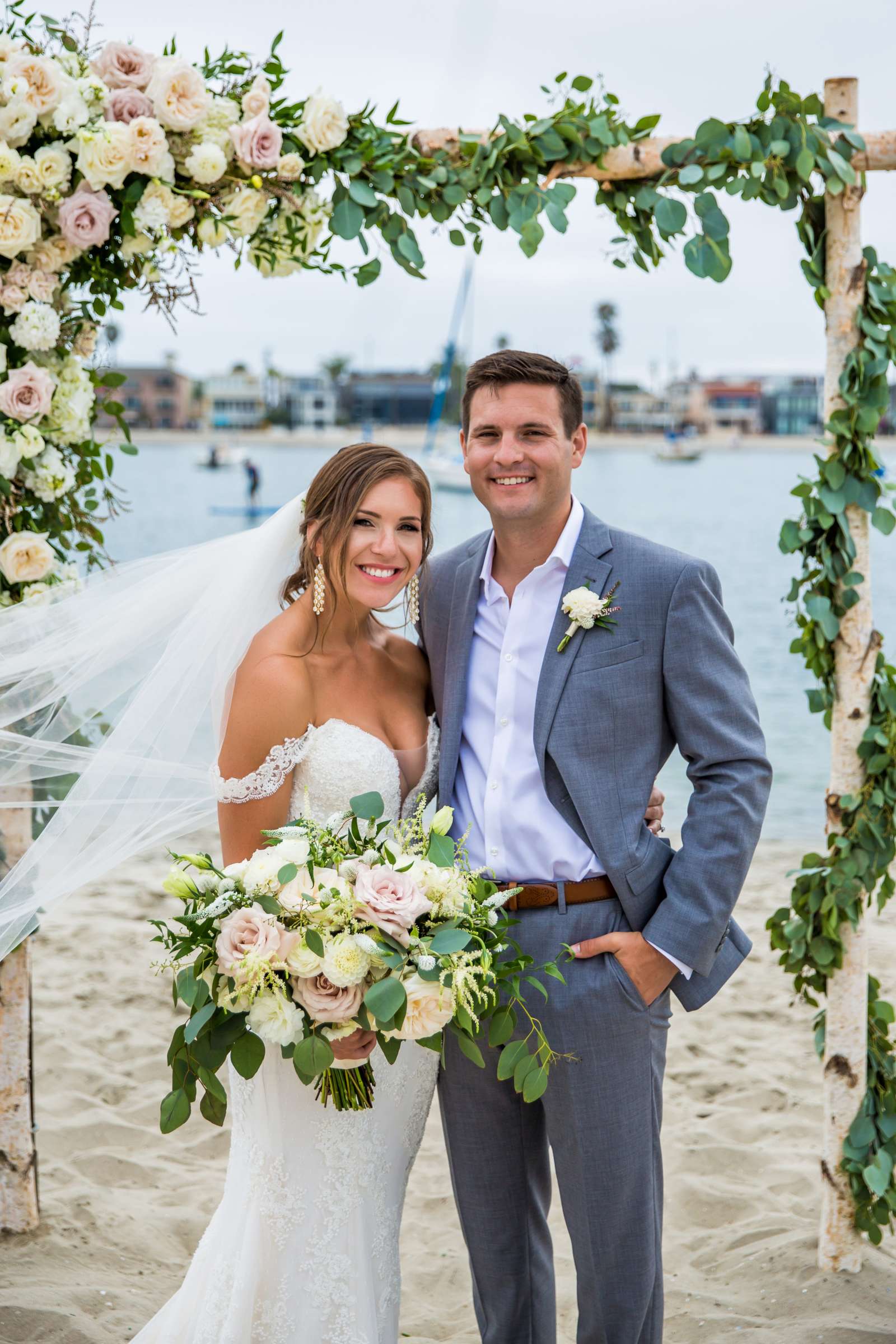 San Diego Rowing Club | The Garty Pavilion Wedding coordinated by Ivory + Stone Event Co., Emily and Tommy Wedding Photo #74 by True Photography