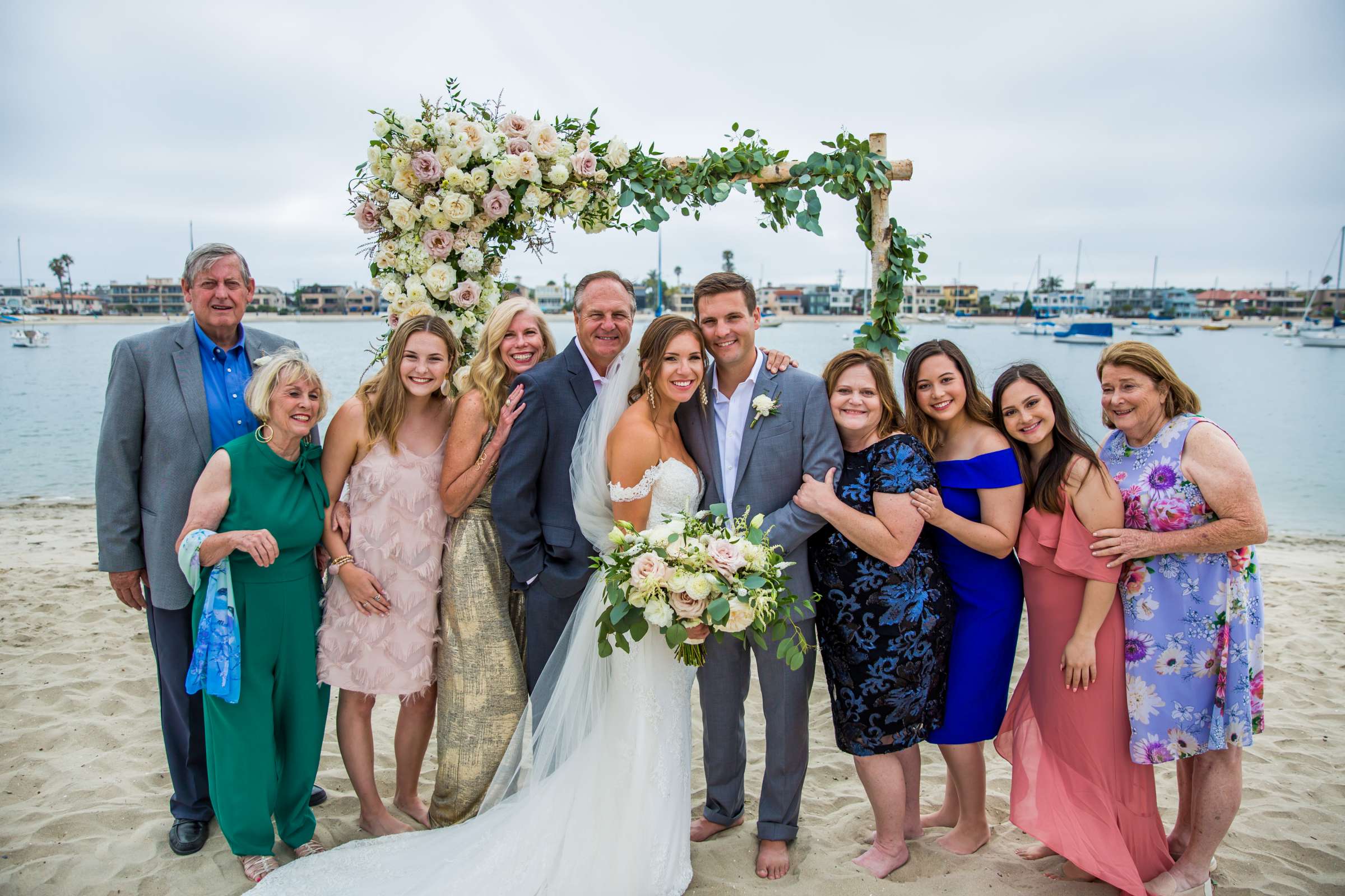 San Diego Rowing Club | The Garty Pavilion Wedding coordinated by Ivory + Stone Event Co., Emily and Tommy Wedding Photo #77 by True Photography