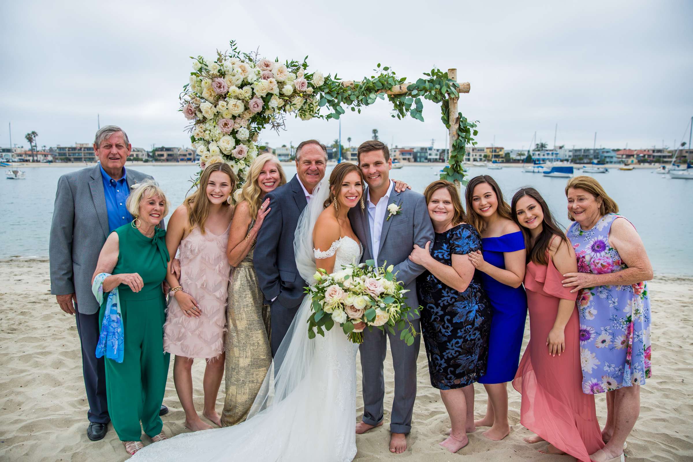 San Diego Rowing Club | The Garty Pavilion Wedding coordinated by Ivory + Stone Event Co., Emily and Tommy Wedding Photo #78 by True Photography