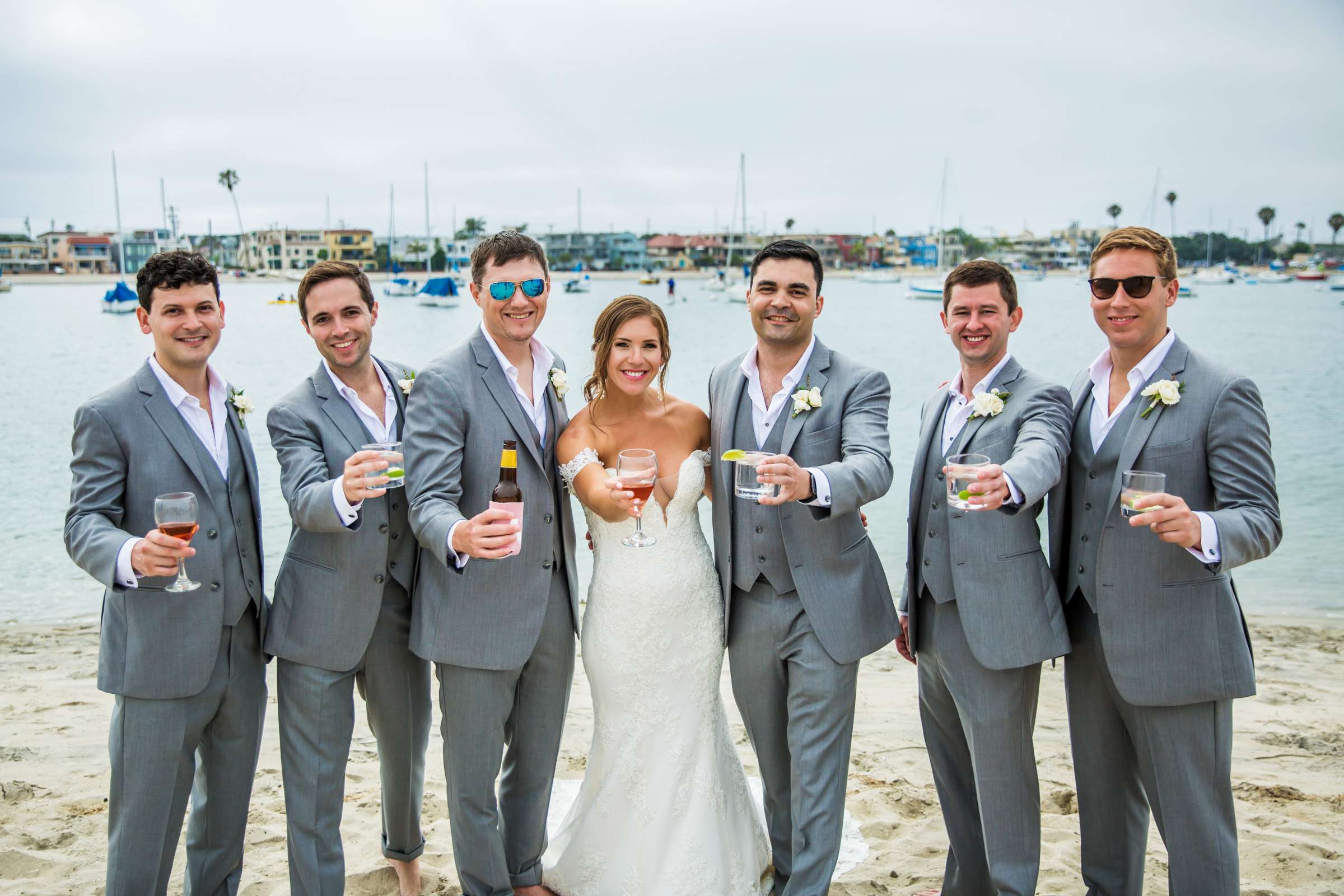 San Diego Rowing Club | The Garty Pavilion Wedding coordinated by Ivory + Stone Event Co., Emily and Tommy Wedding Photo #79 by True Photography