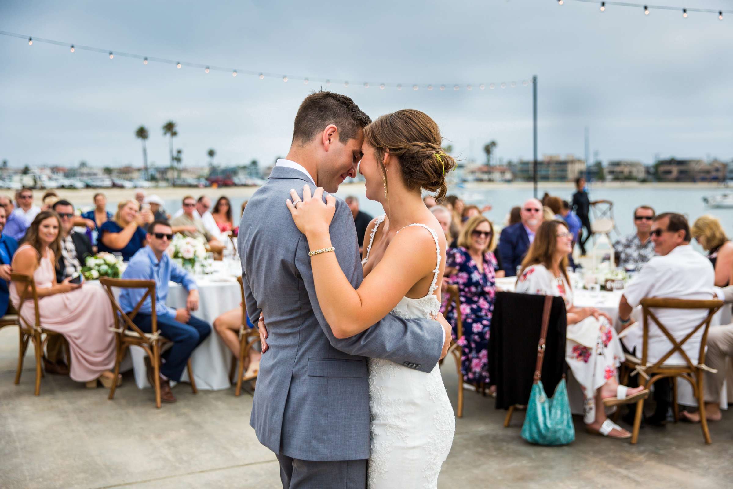 San Diego Rowing Club | The Garty Pavilion Wedding coordinated by Ivory + Stone Event Co., Emily and Tommy Wedding Photo #95 by True Photography