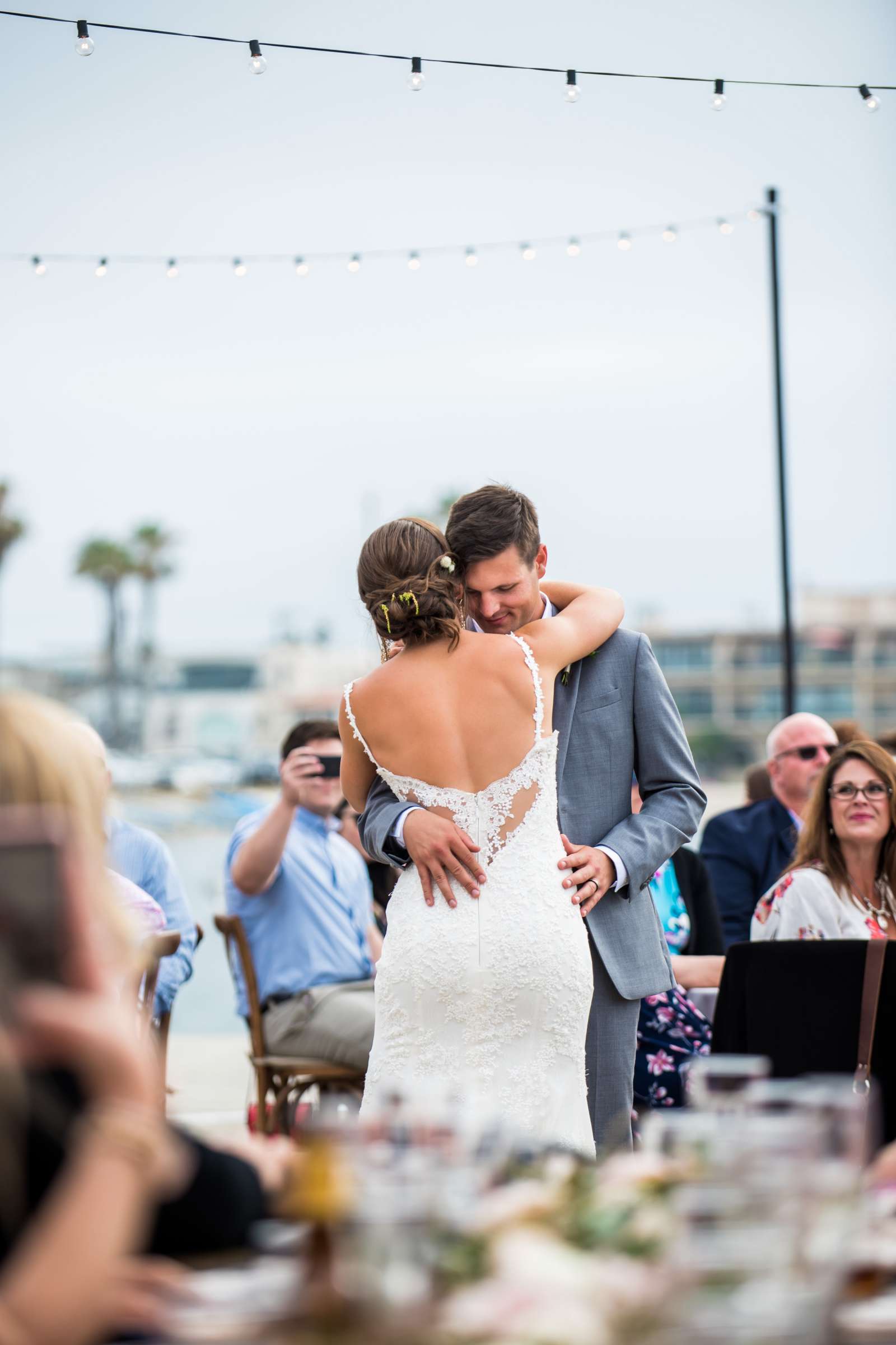 San Diego Rowing Club | The Garty Pavilion Wedding coordinated by Ivory + Stone Event Co., Emily and Tommy Wedding Photo #98 by True Photography