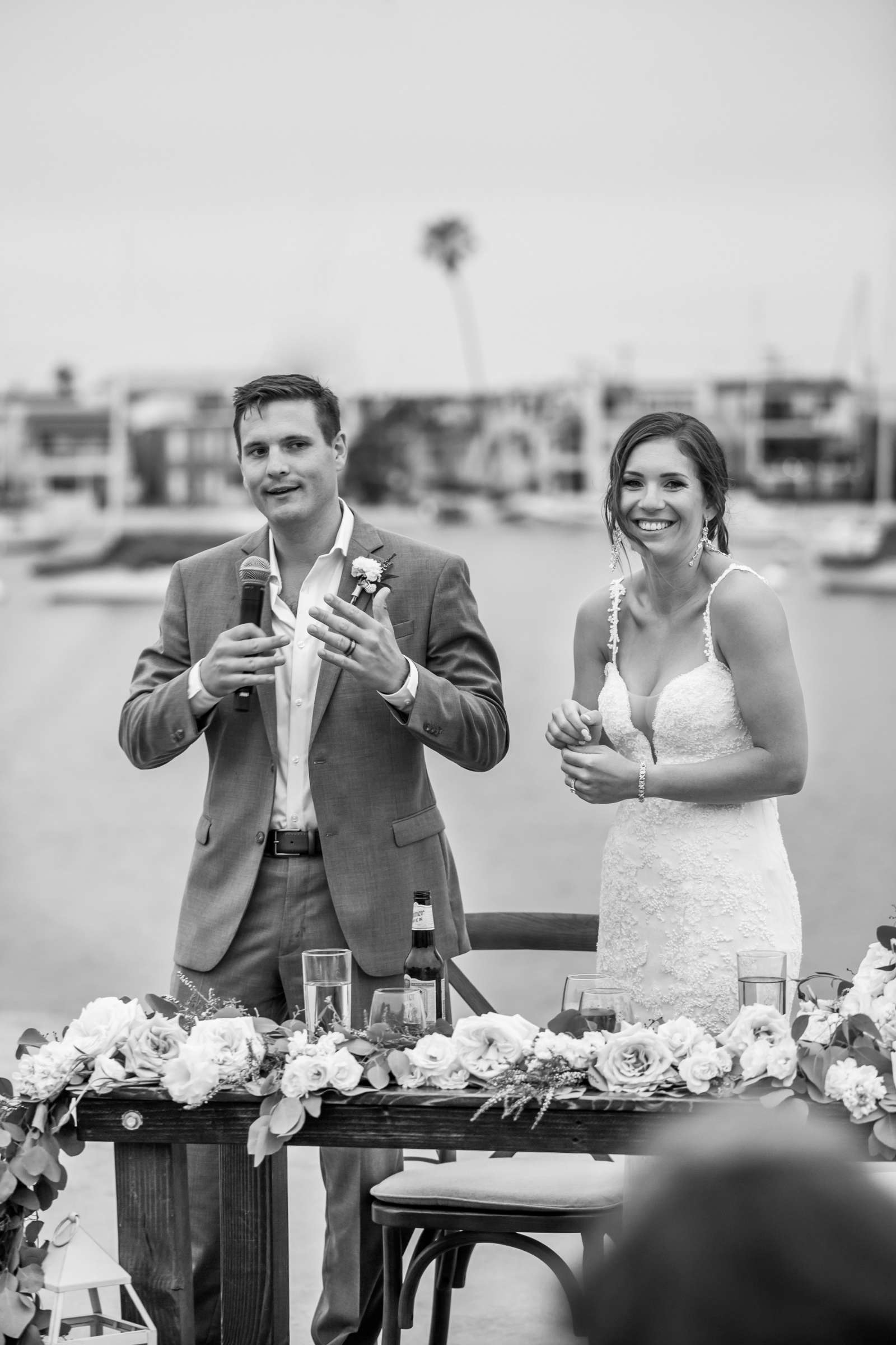 San Diego Rowing Club | The Garty Pavilion Wedding coordinated by Ivory + Stone Event Co., Emily and Tommy Wedding Photo #118 by True Photography