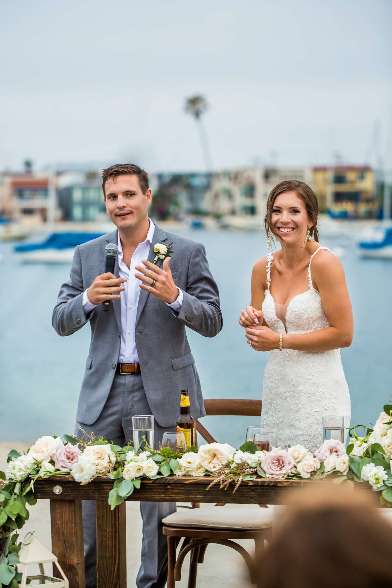 San Diego Rowing Club | The Garty Pavilion Wedding coordinated by Ivory + Stone Event Co., Emily and Tommy Wedding Photo #117 by True Photography