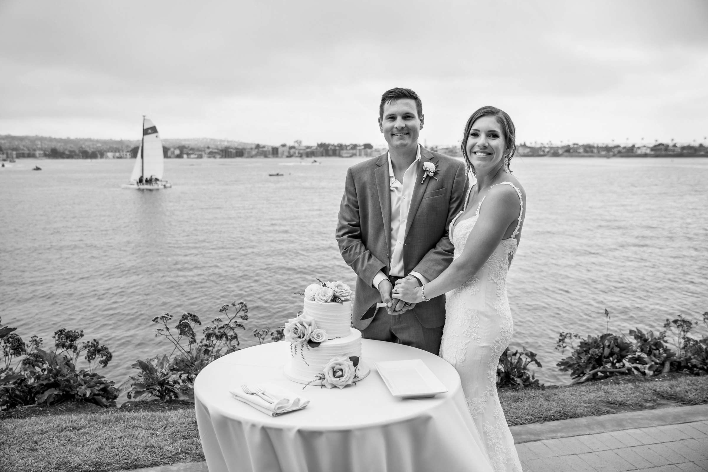 San Diego Rowing Club | The Garty Pavilion Wedding coordinated by Ivory + Stone Event Co., Emily and Tommy Wedding Photo #124 by True Photography