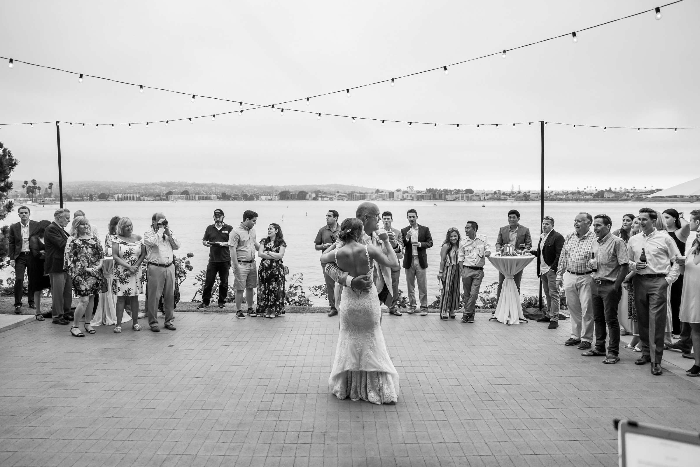 San Diego Rowing Club | The Garty Pavilion Wedding coordinated by Ivory + Stone Event Co., Emily and Tommy Wedding Photo #131 by True Photography