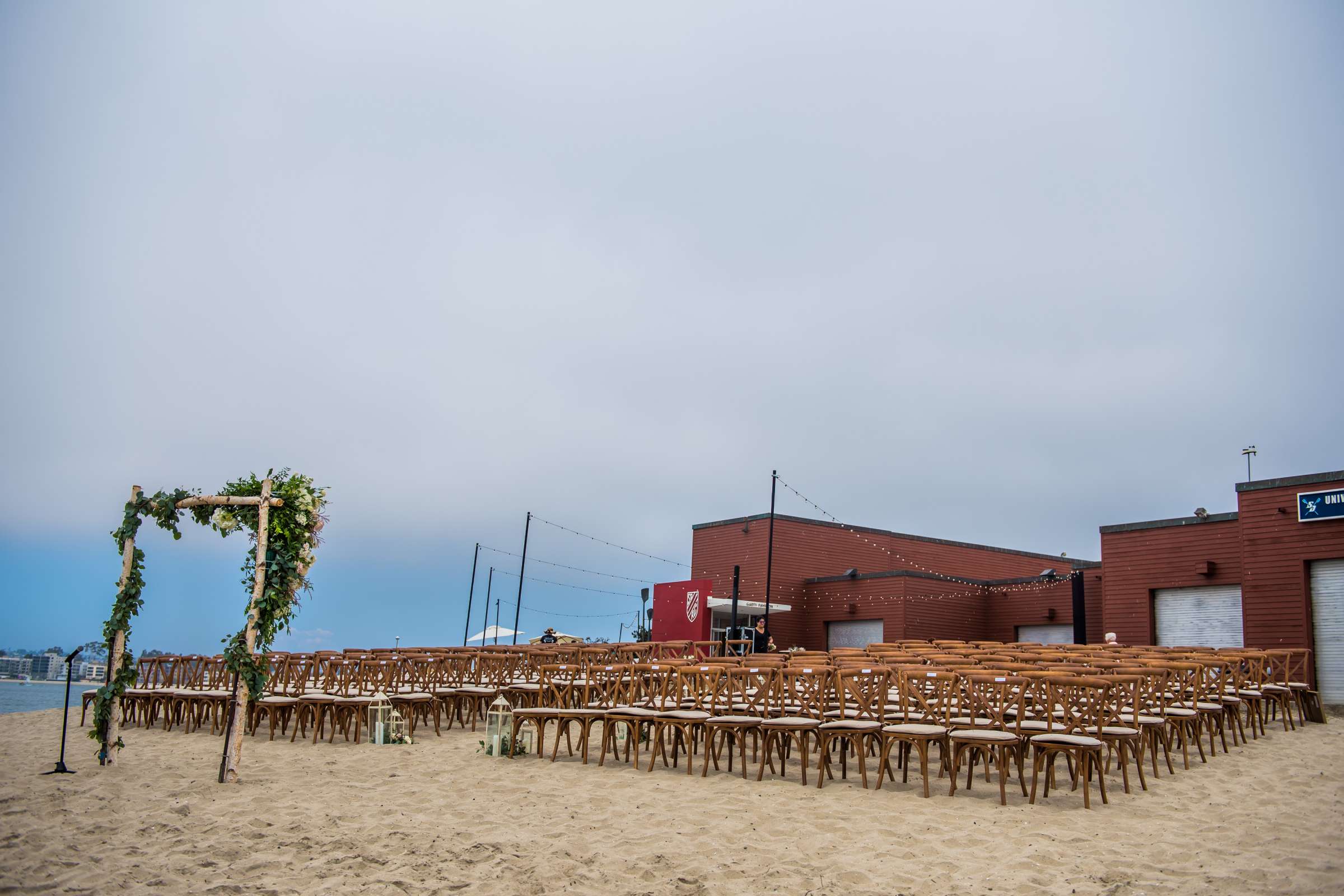 San Diego Rowing Club | The Garty Pavilion Wedding coordinated by Ivory + Stone Event Co., Emily and Tommy Wedding Photo #181 by True Photography