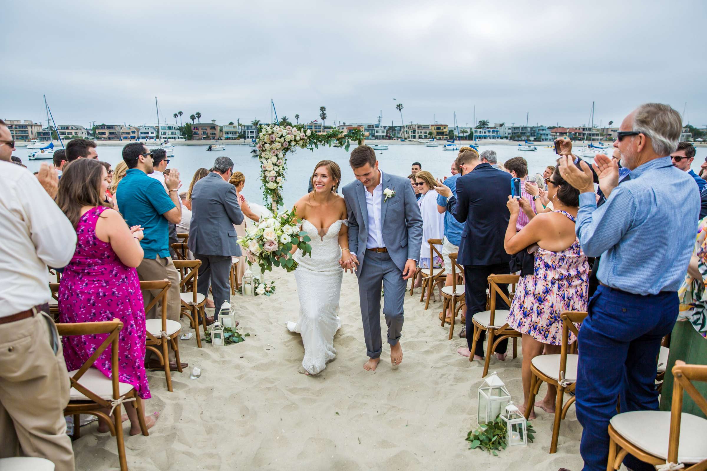 San Diego Rowing Club | The Garty Pavilion Wedding coordinated by Ivory + Stone Event Co., Emily and Tommy Wedding Photo #71 by True Photography