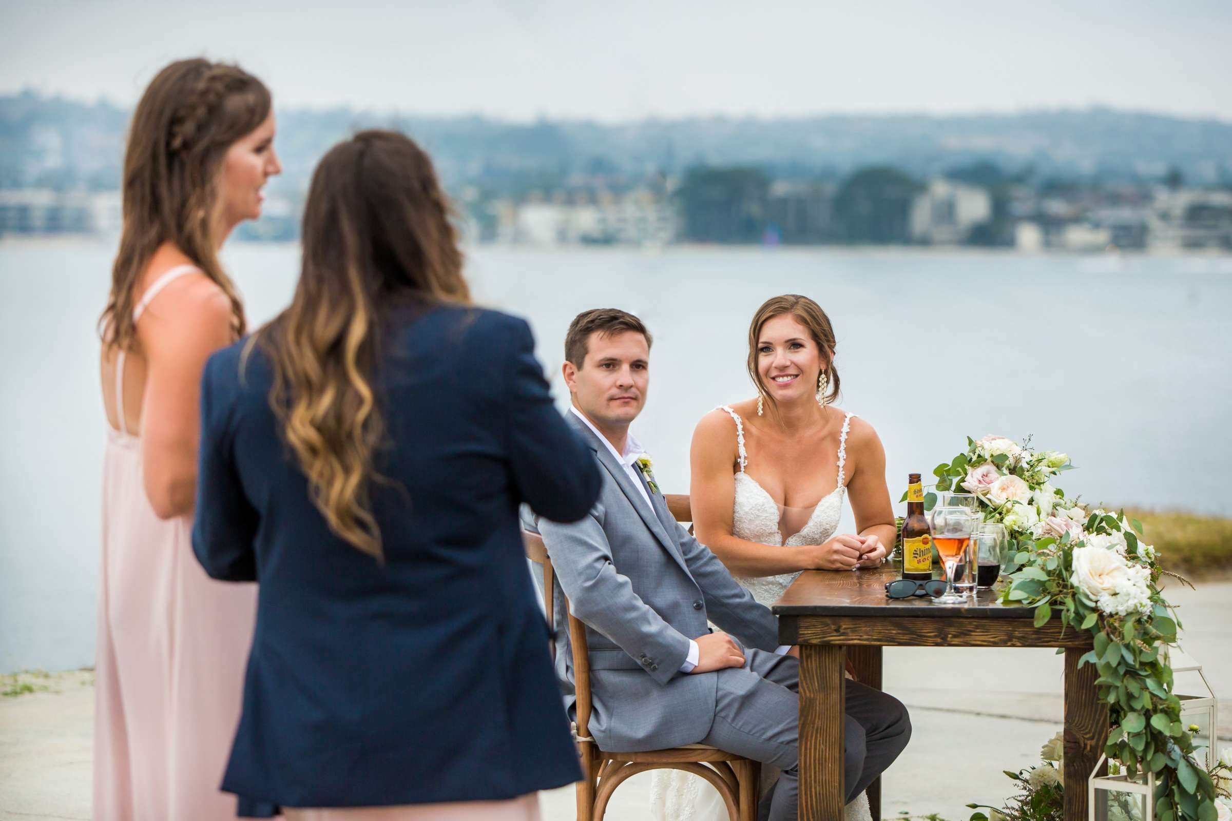 San Diego Rowing Club | The Garty Pavilion Wedding coordinated by Ivory + Stone Event Co., Emily and Tommy Wedding Photo #112 by True Photography