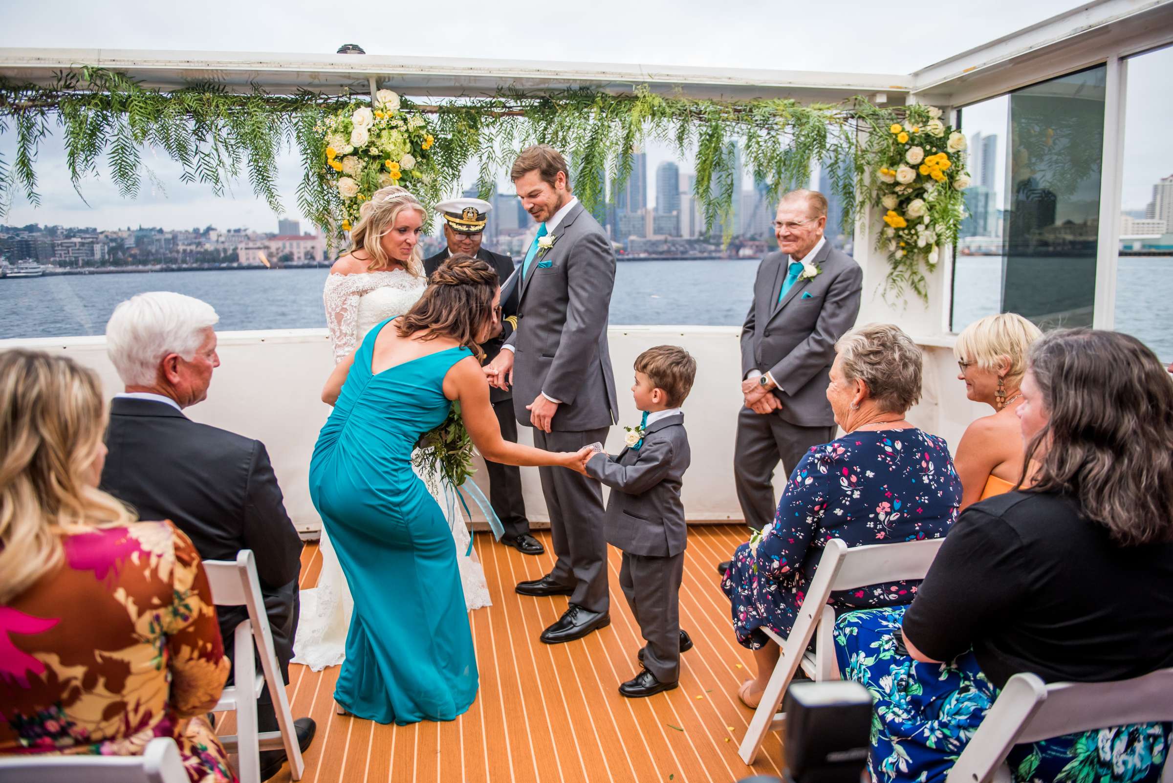 Hornblower cruise line Wedding, Brook and David Wedding Photo #67 by True Photography
