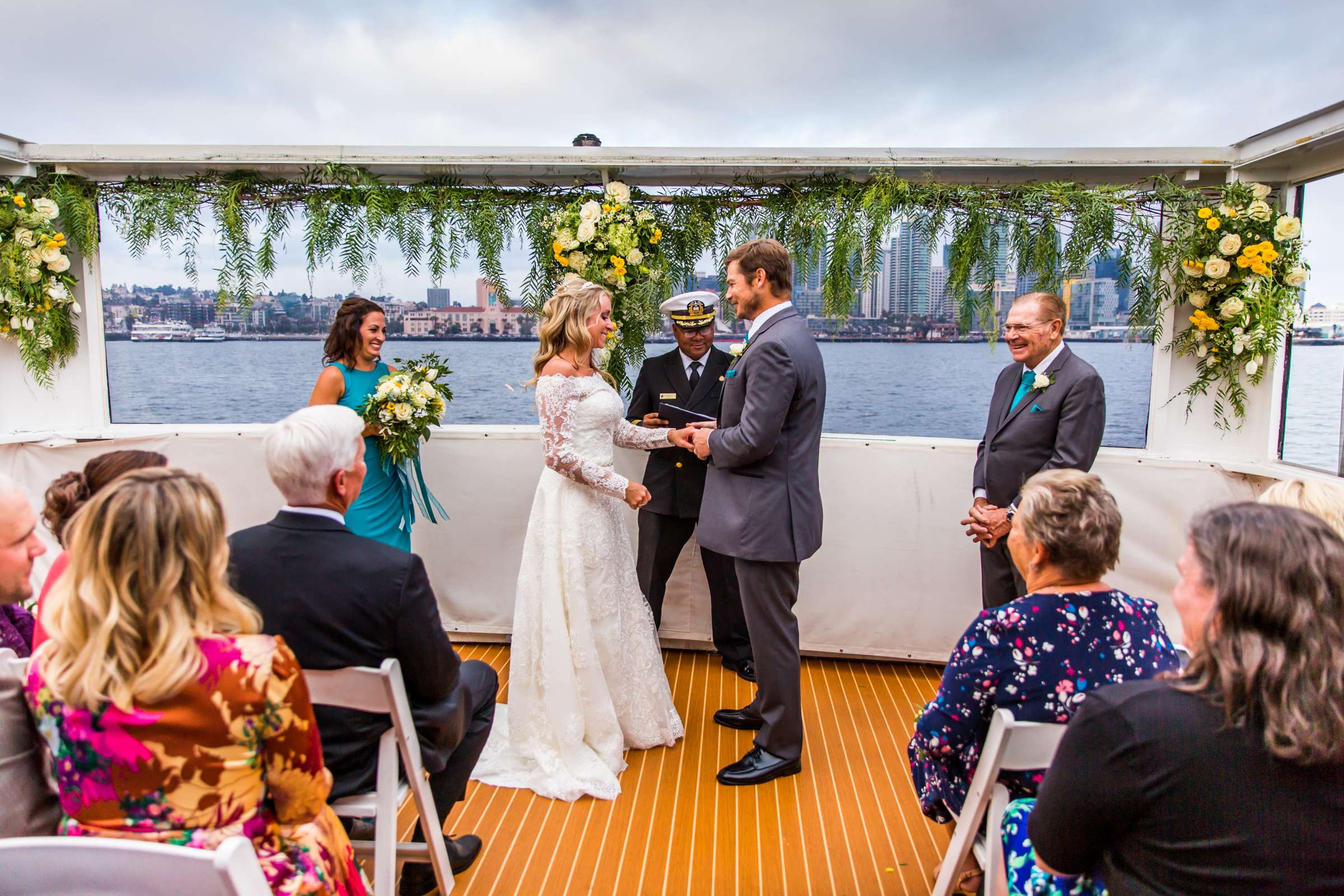 Hornblower cruise line Wedding, Brook and David Wedding Photo #71 by True Photography