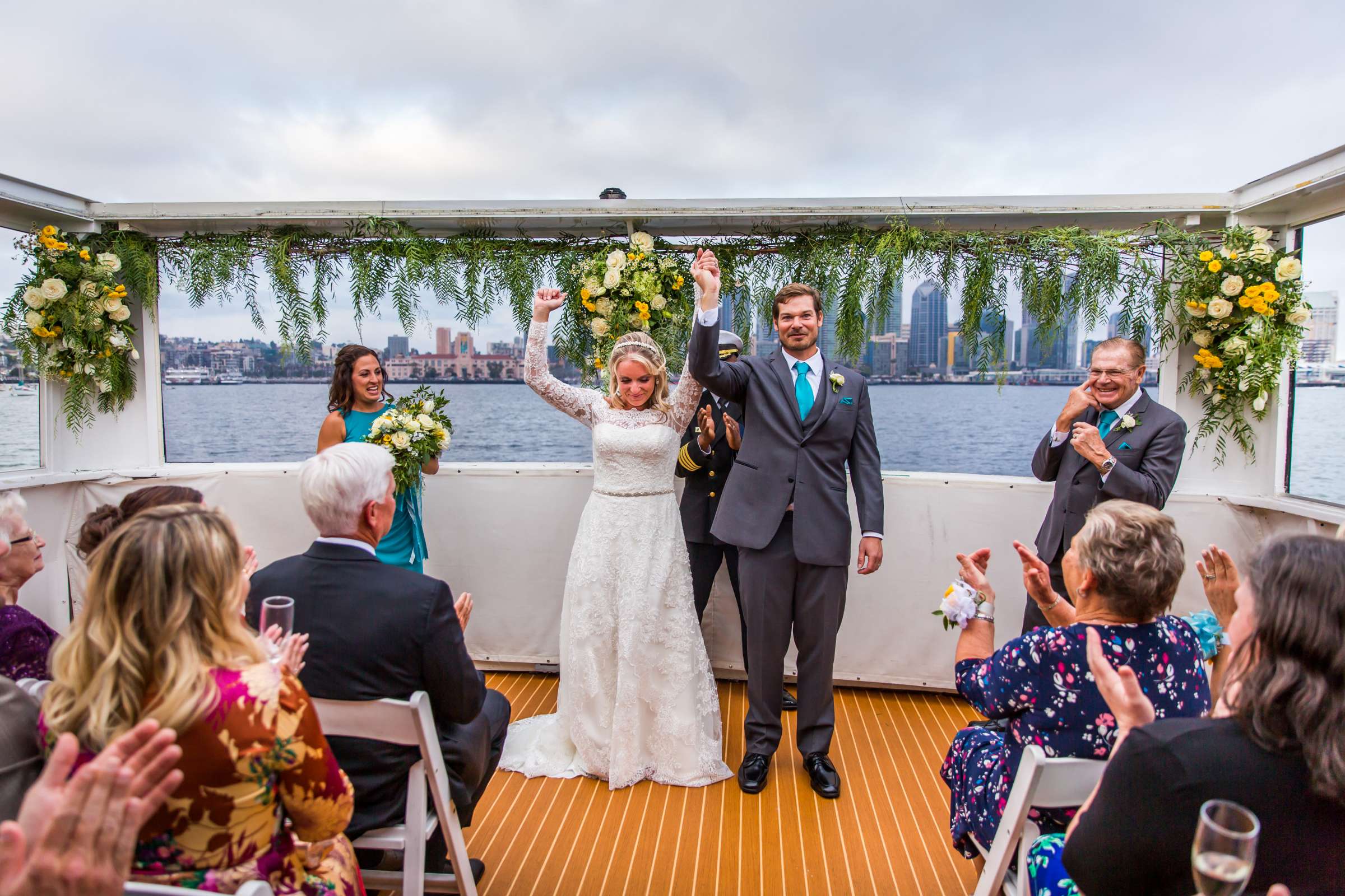 Hornblower cruise line Wedding, Brook and David Wedding Photo #74 by True Photography